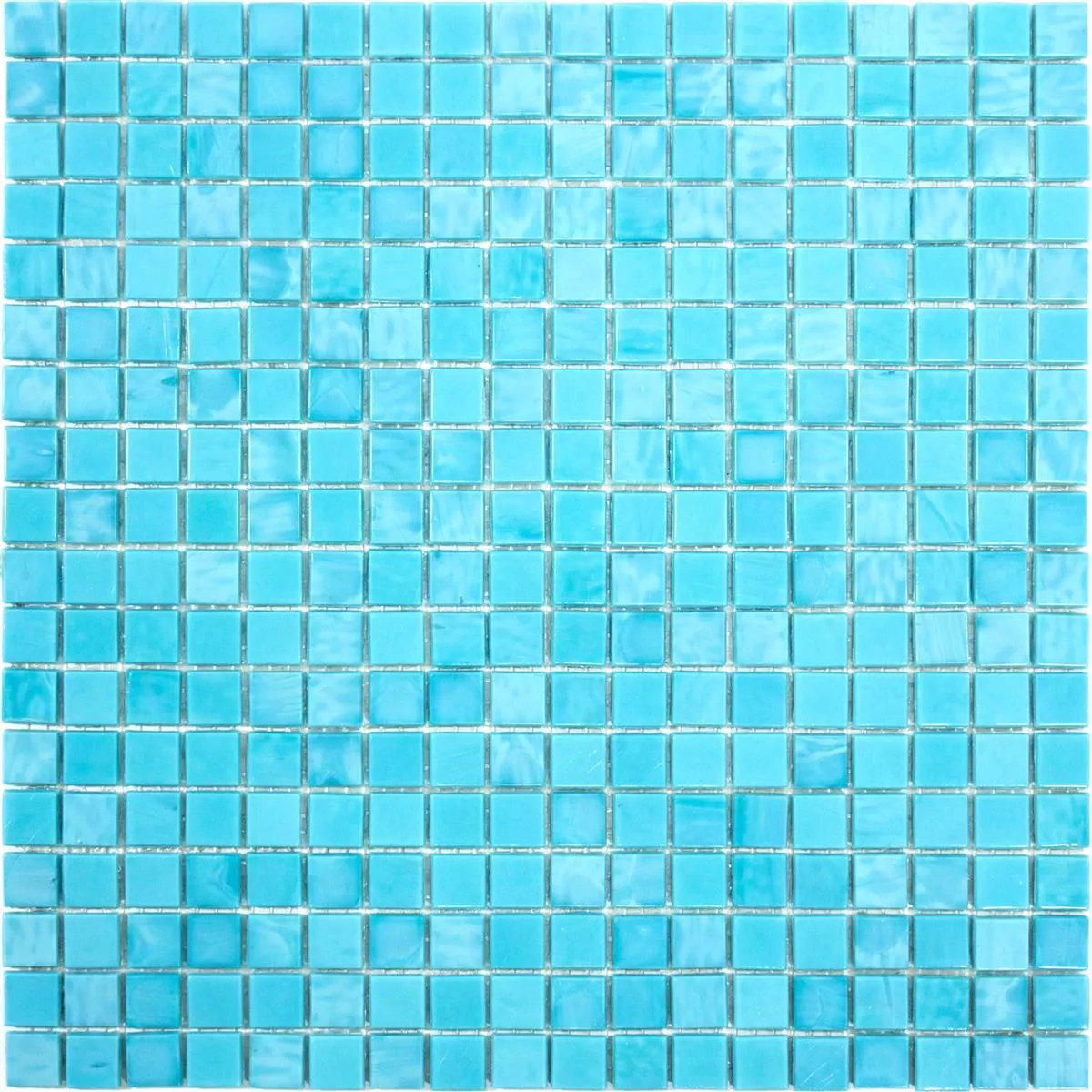 Próbka Mozaiki Szklana Płytki Seaside Turkusowy