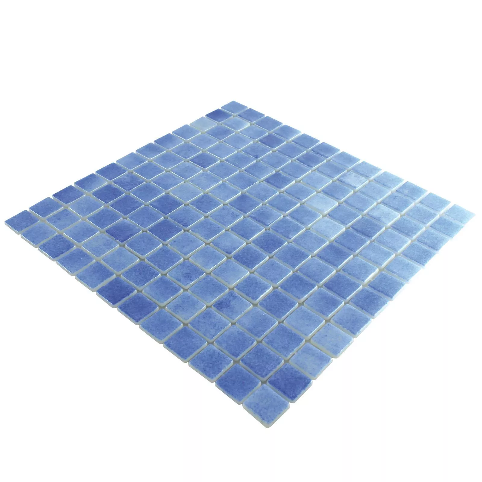 Sample Glass Swimming Pool Mosaic Lagune R11C Sky Blue
