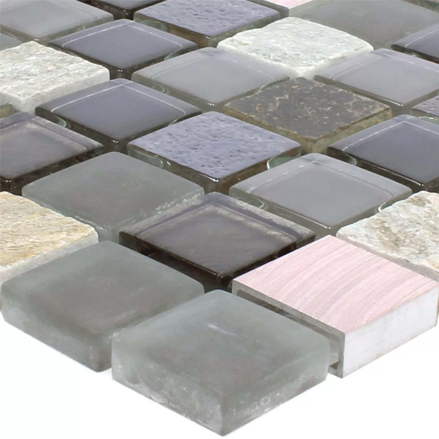 Glas Natursten Metal Mosaik Fliser Riksha Glas Natursten Metal Mosaik Fliser Riksha