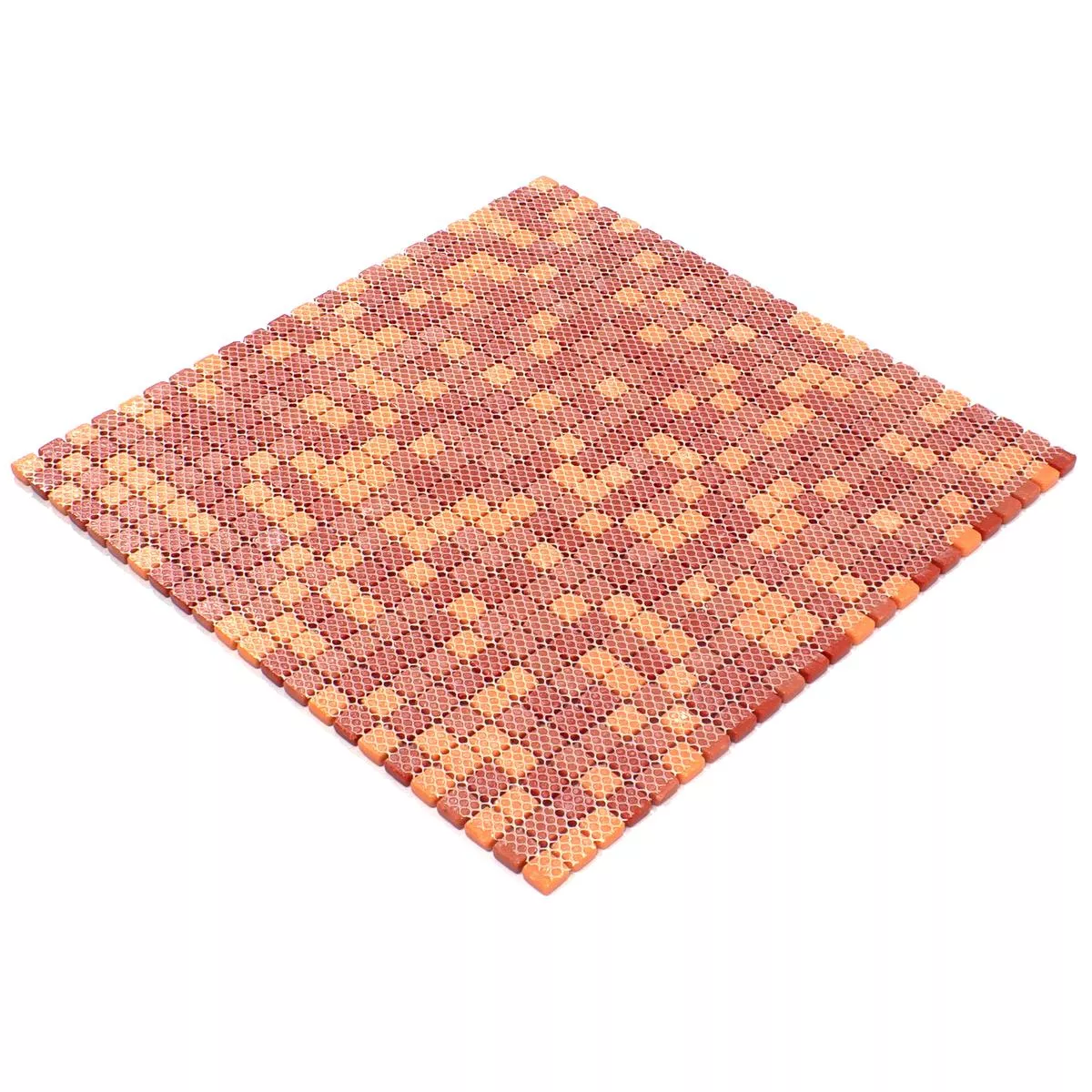 Mozaic De Sticlă Gresie Delight Roșu-Portocale Mix