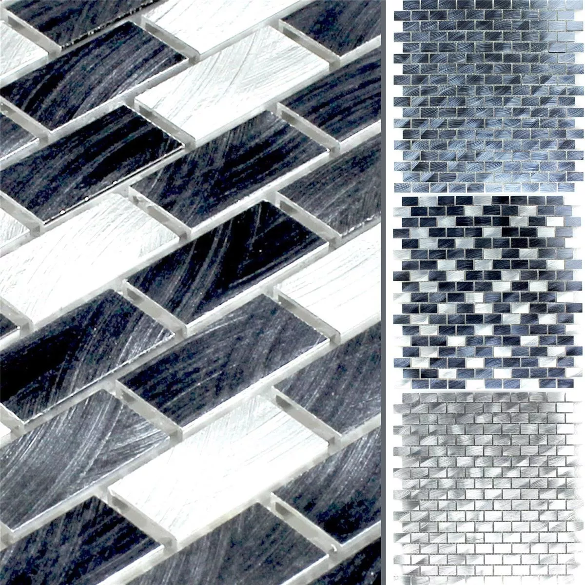 Mønster fra Mosaikkfliser Aluminium Charmant
