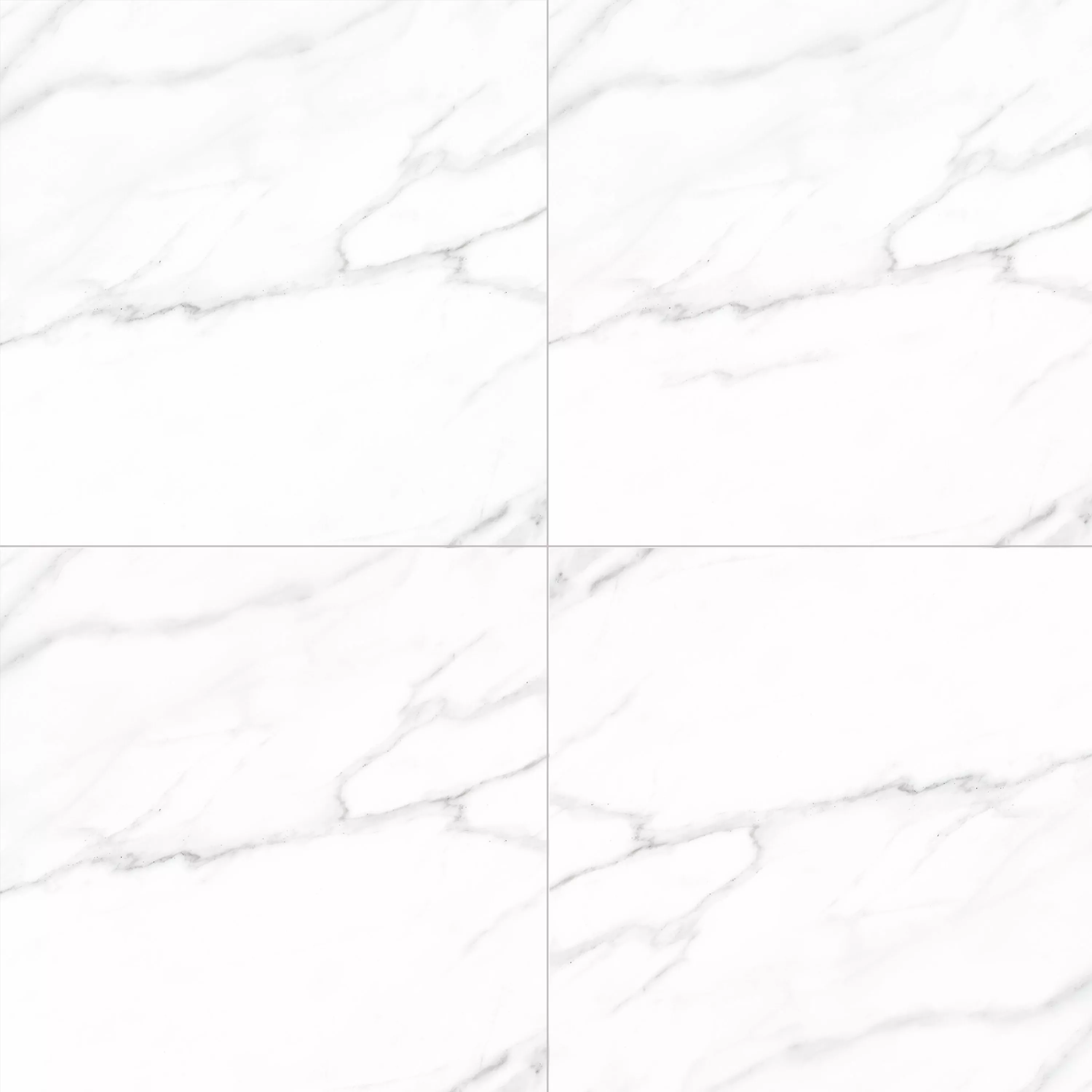 Podlahové Dlaždice Arcadia Mramorový Vzhled Matný Bílá 60x60cm