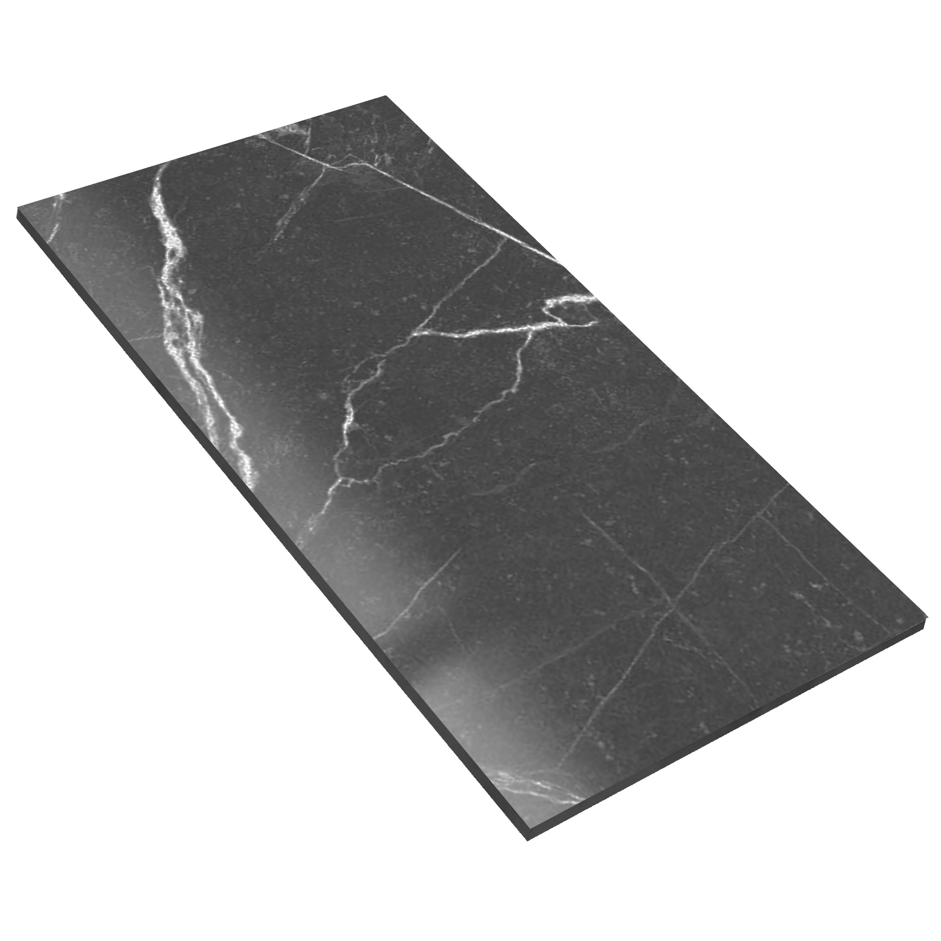 Πλακάκια Δαπέδου Santana Μαρμάρινη Όψη Αμεμπτος Σκούρο Γκρι 60x120cm