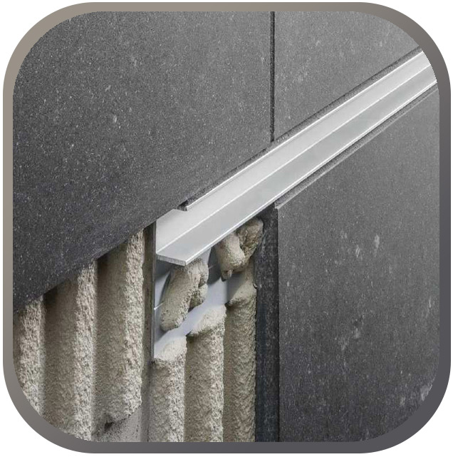 Decorative profile joint design aluminum