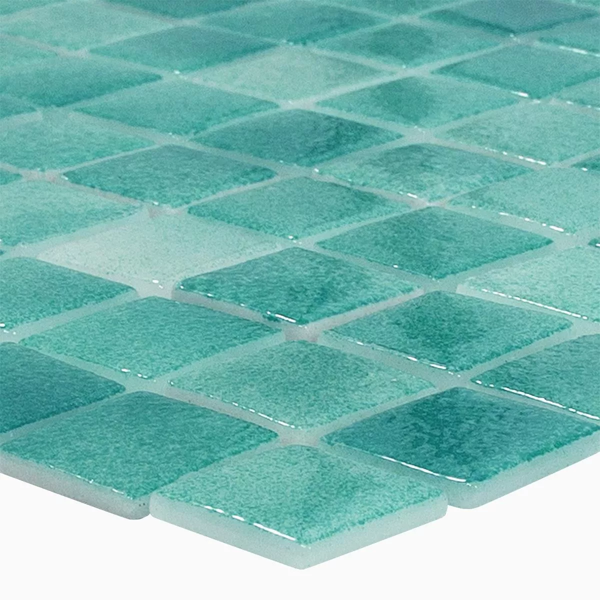 Glas Swimmingpool Mosaik Lagoona Turkis Glas Swimmingpool Mosaik Lagoona Turkis