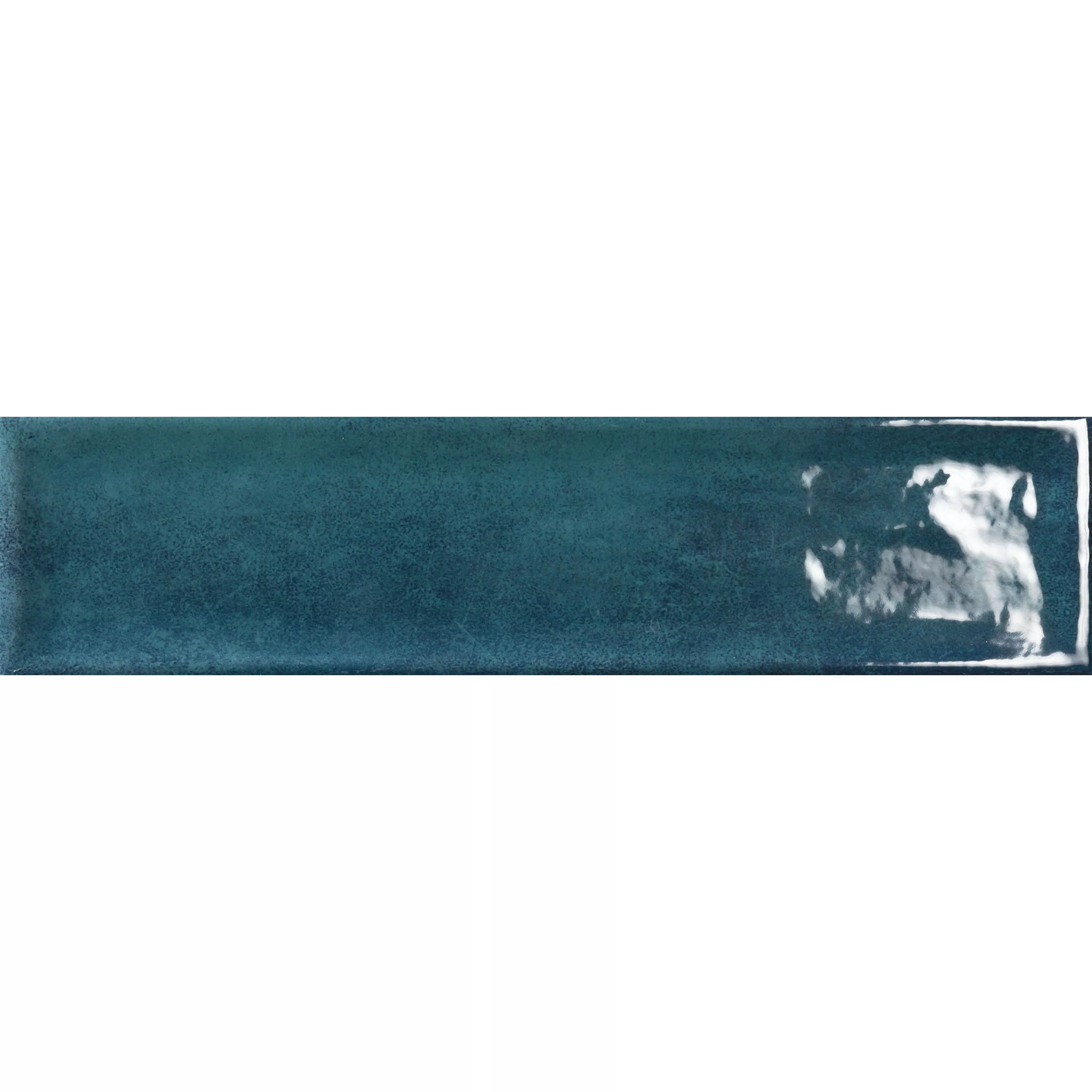 Mønster fra Veggfliser Pascal Glitrende Innsiden Fasett Stillehavsblått 7,5x30cm