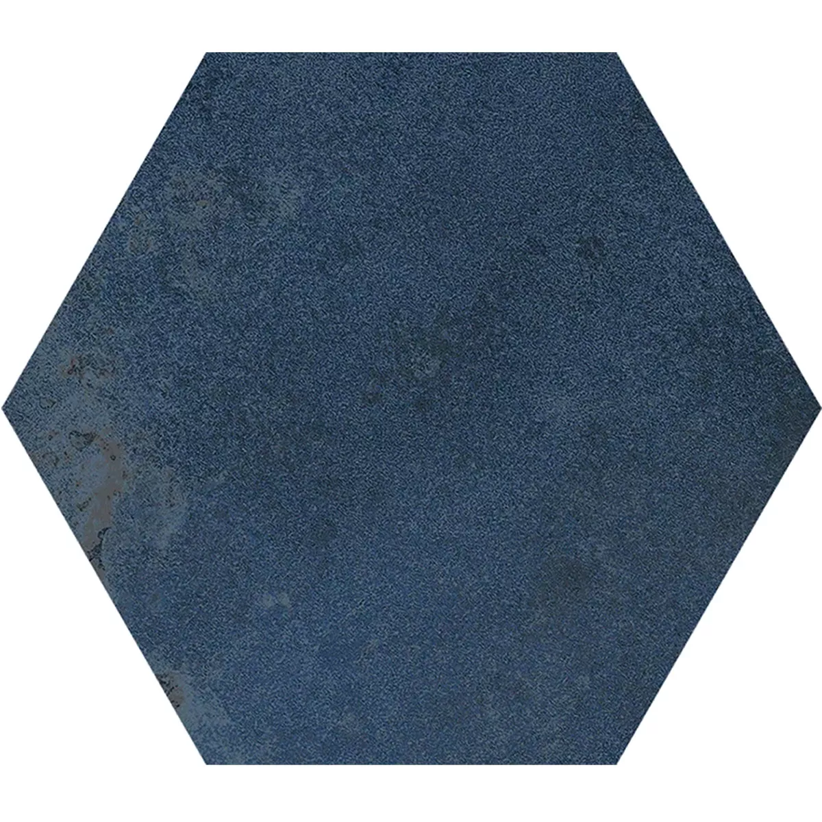 Porcelain Stoneware Swimming Pool Tiles Palencia Dark Blue Hexagon