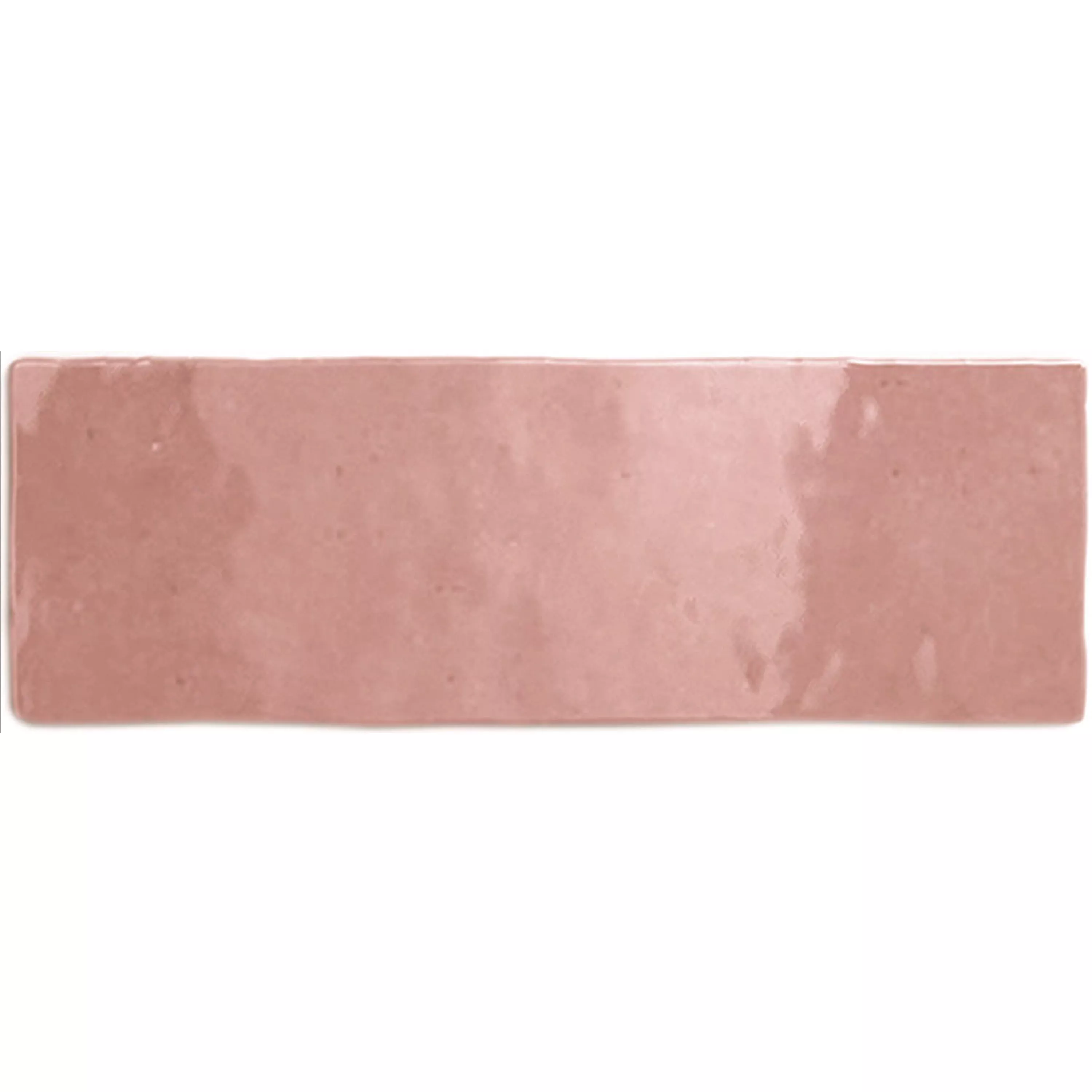 Fali Csempe Concord Hullámoptika Rózsaszín 6,5x20cm