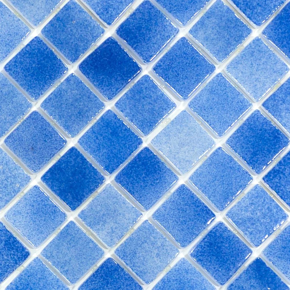 Vetro Piscina Mosaico Lagoona Blu
