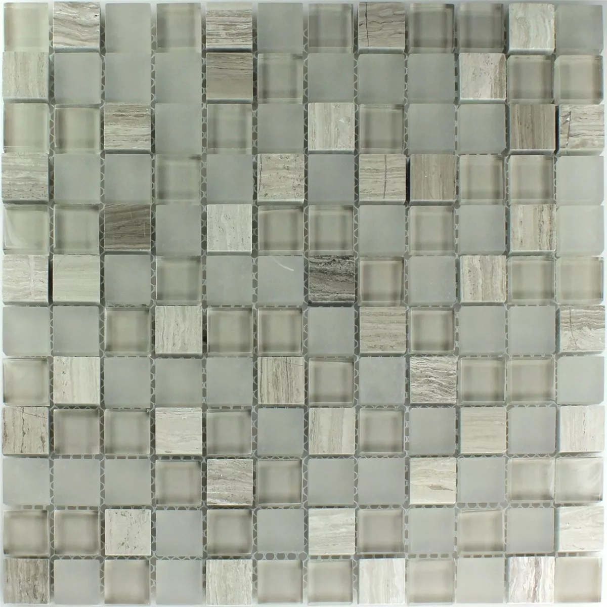 Mosaic Tiles Glass Marble Burlywood 23x23x8mm