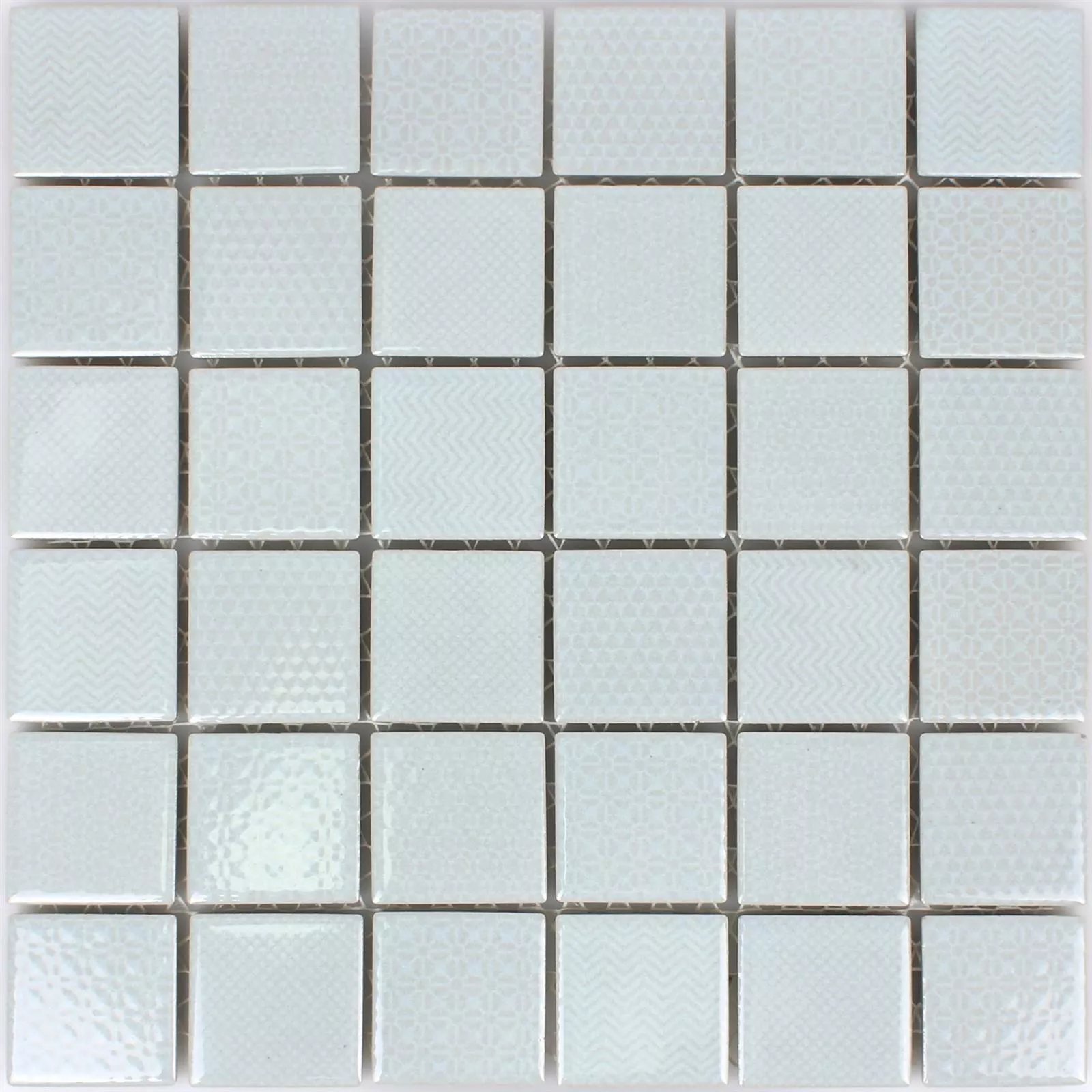Mosaic Tiles Ceramic Sapporo Mint