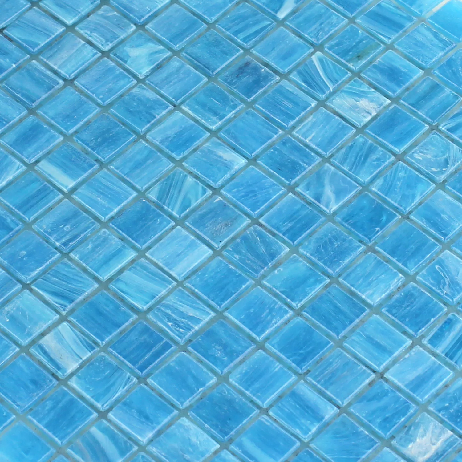 Glass Mosaikk Trend-Vi Resirkulering Brillante 243 10x10x4mm