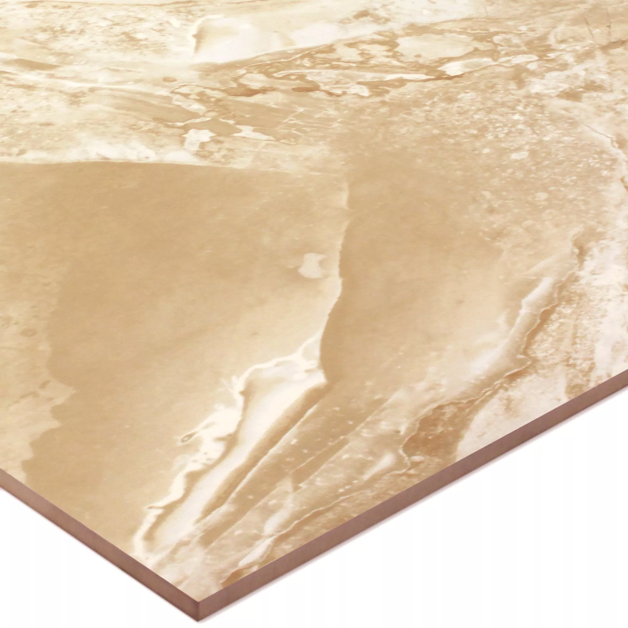 Mønster Gulvfliser Marmor Utseende Himalaya Sand Polert 60x60cm
