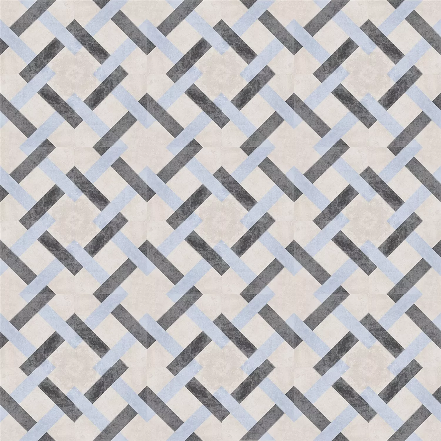 Cement Tiles Retro Optic Gris Floor Tiles Pablo 18,6x18,6cm