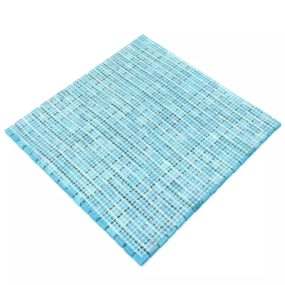 Padrão de Mosaico De Vidro Azulejos Seaside Turquesa
