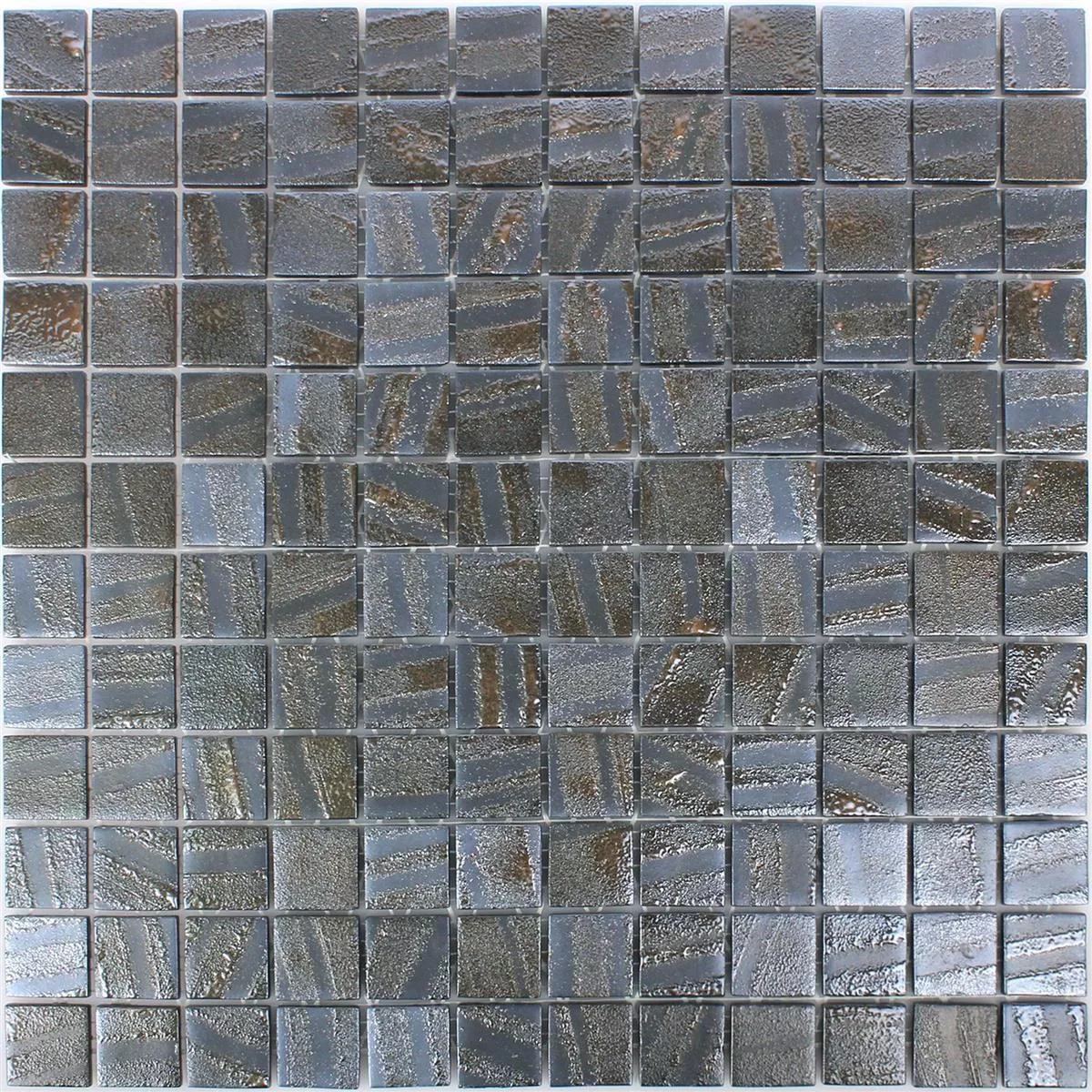 Glass Mosaic Tiles Mascota Bronze Oxide