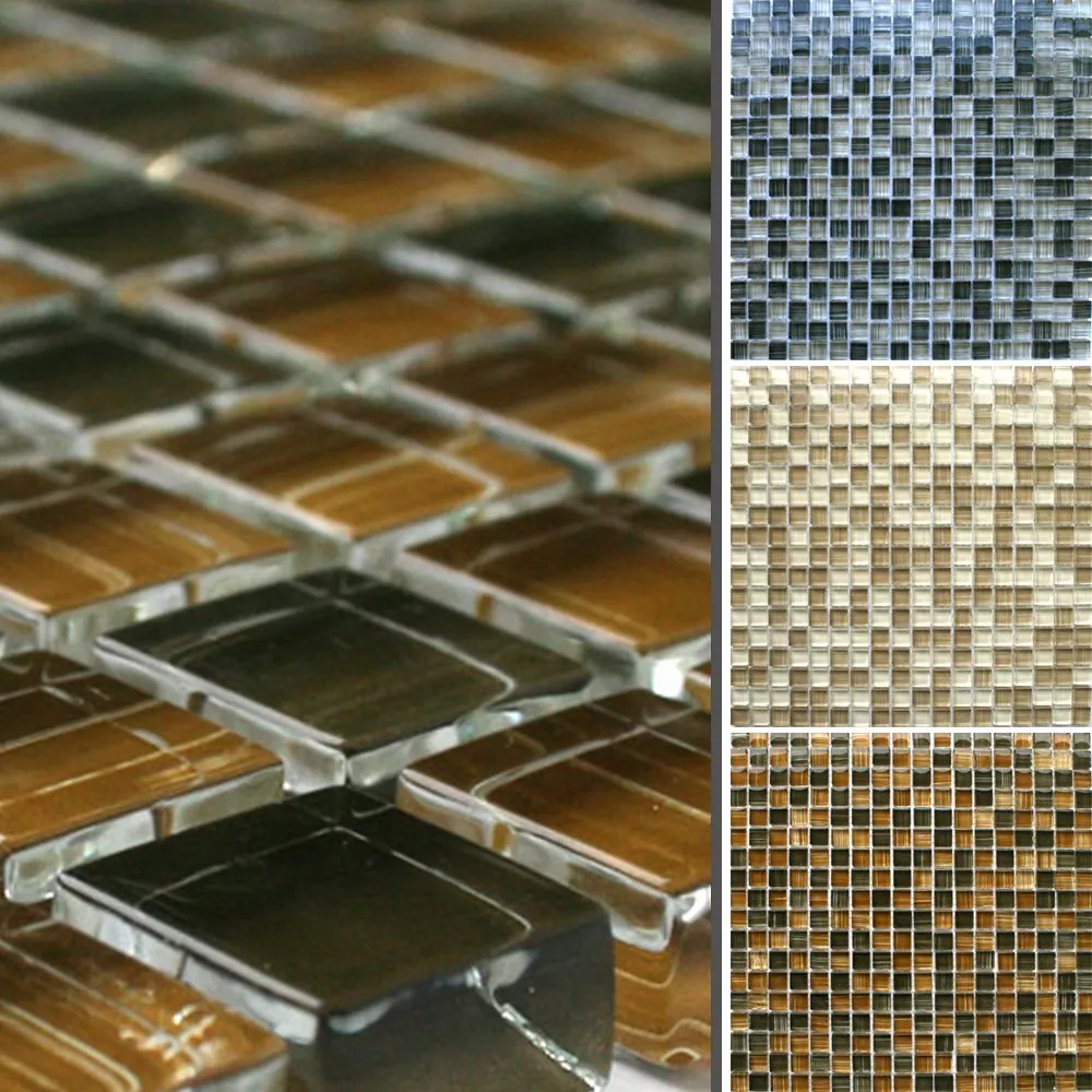Muster von Mosaikfliesen Glas Calido