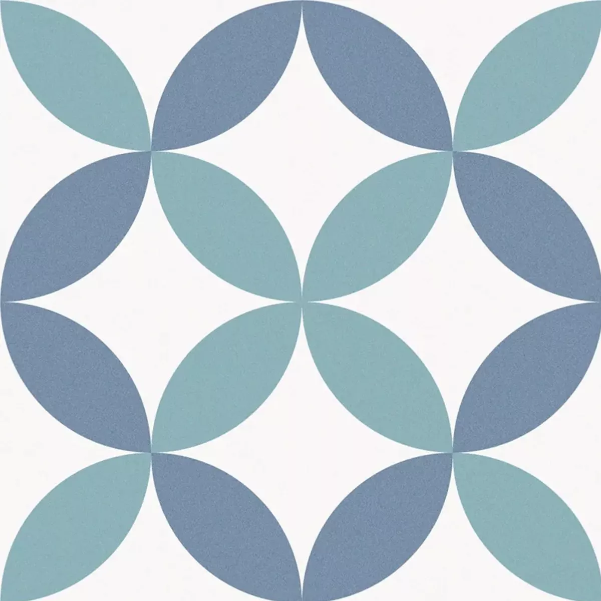 Atlantica DaVinci Bleu Blanc 25x25 cm