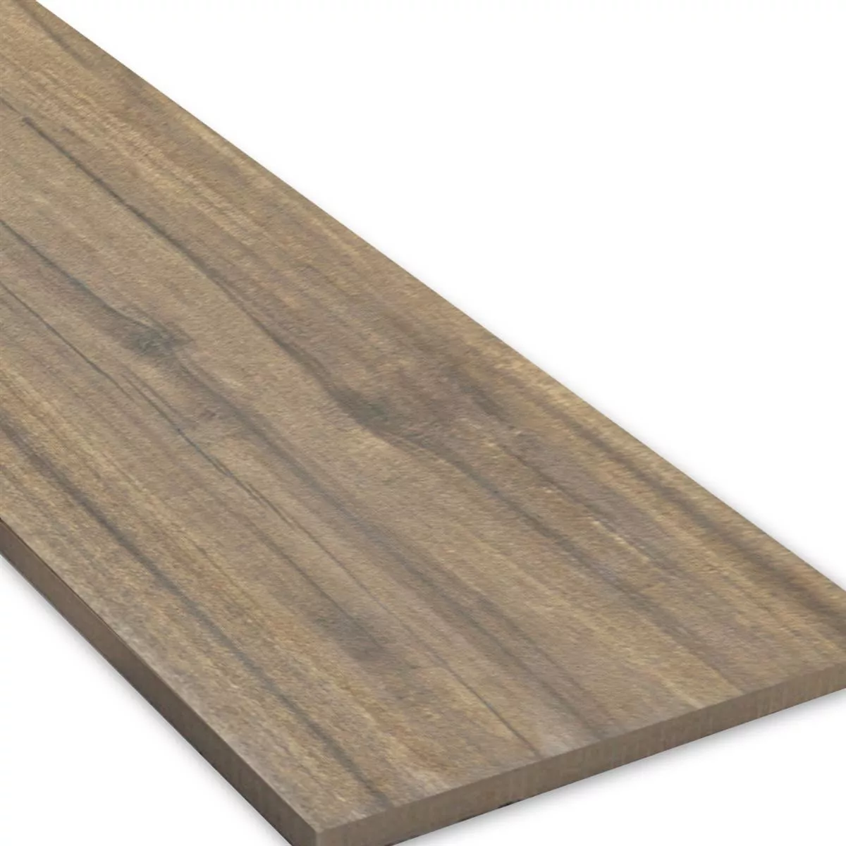 Vzorek Podlahové Dlaždice Dřevěný Vzhled Emparrado Hnědá 30x120cm