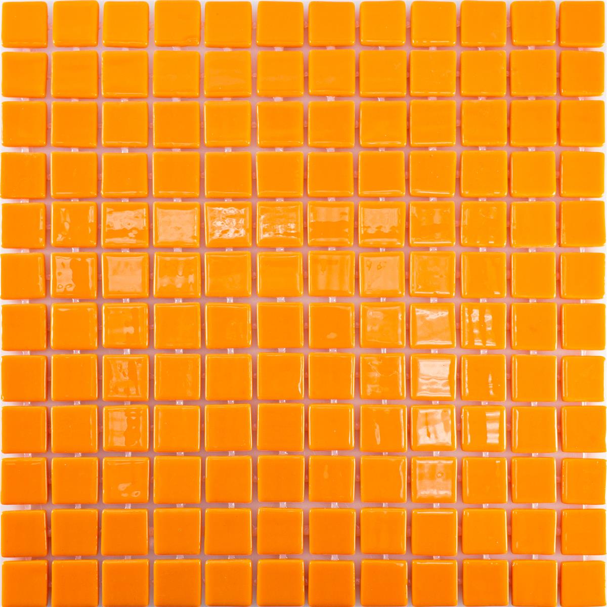 Glass Pool Swimmingpool Mosaic Pixley Orange