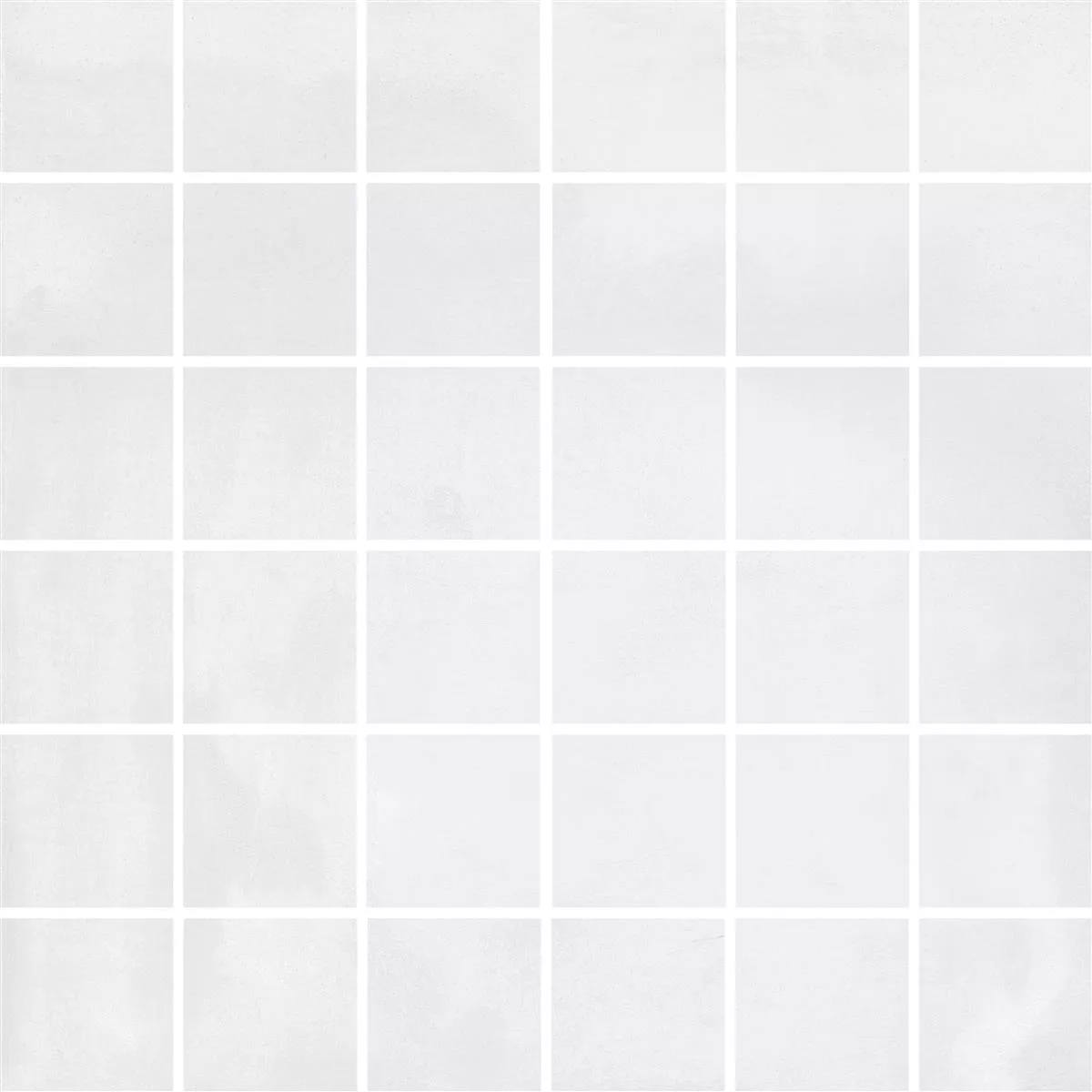 Mosaic Tile Brazil Stone-Optic Blanc