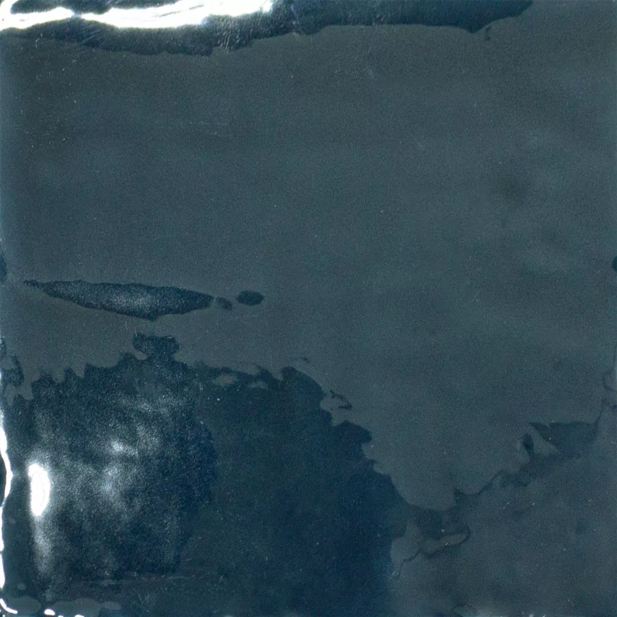 Cтенни Плочки Tamaris Eloy Блестящ Вълнообразен Син 13x13cm  Cтенни Плочки Tamaris Eloy Блестящ Вълнообразен Син 13x13cm