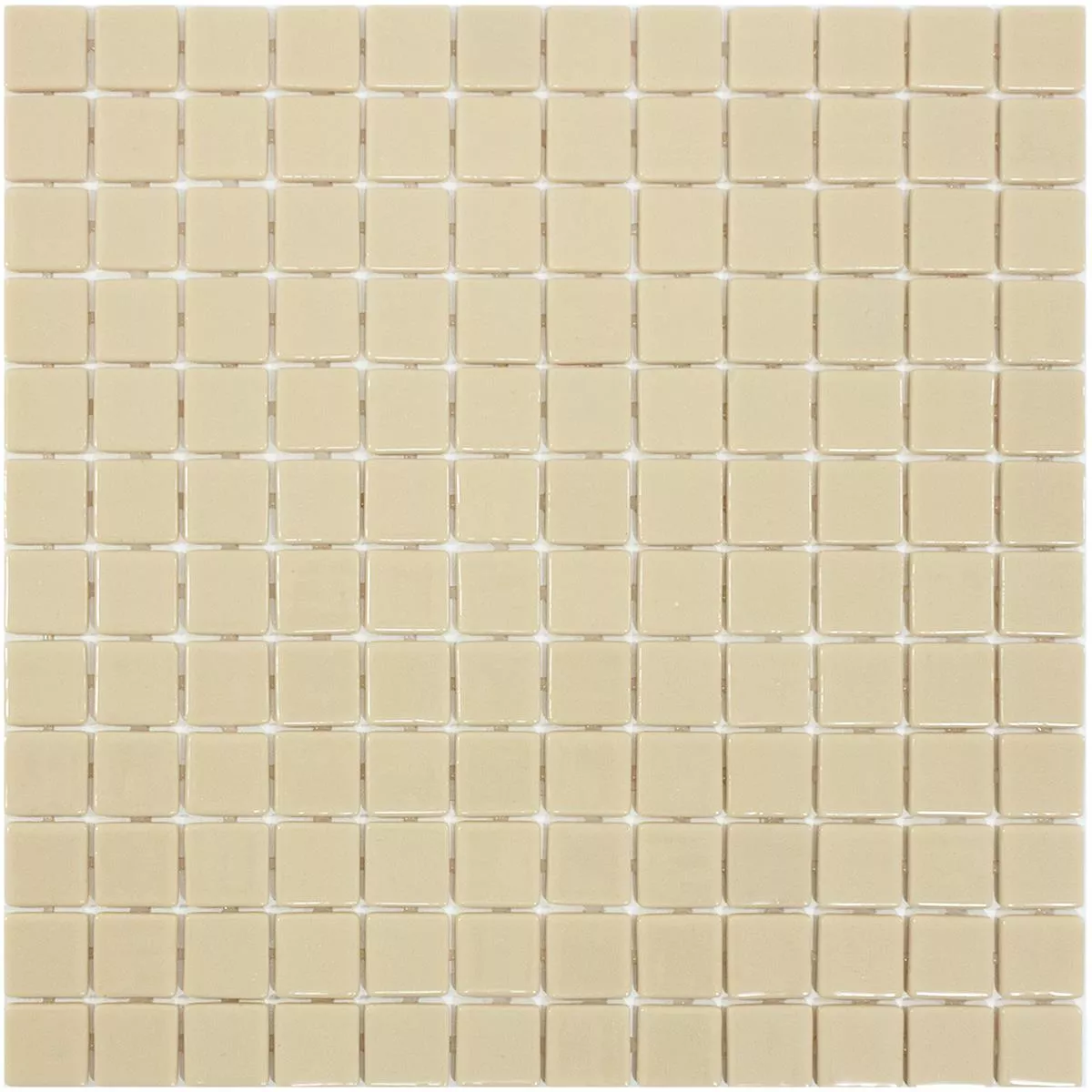 Glas Simbassäng Mosaik Venetia Beige