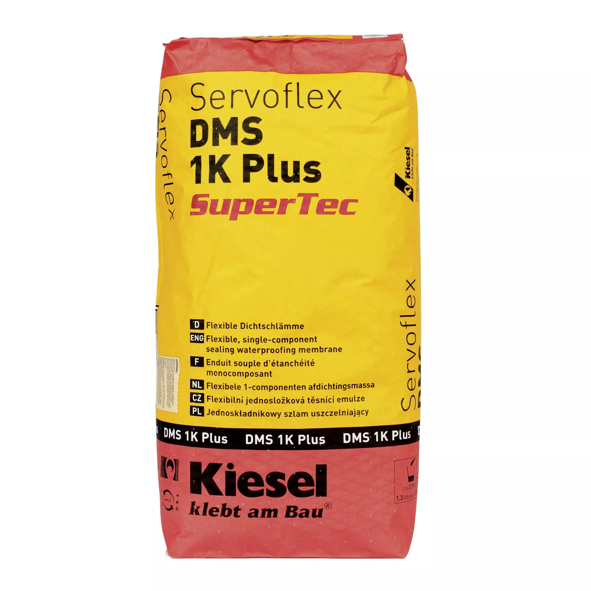 Kiesel Servoflex DMS 1K Plus SuperTec - Joustava, 1-komponenttinen tiivistysliete (15KG)
