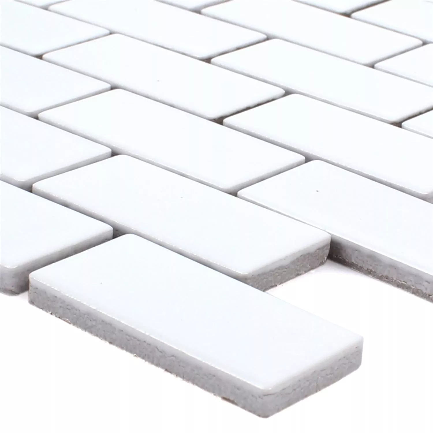 Mosaic Tiles Ceramic Manila White Mat Mosaic Tiles Ceramic Manila White Mat