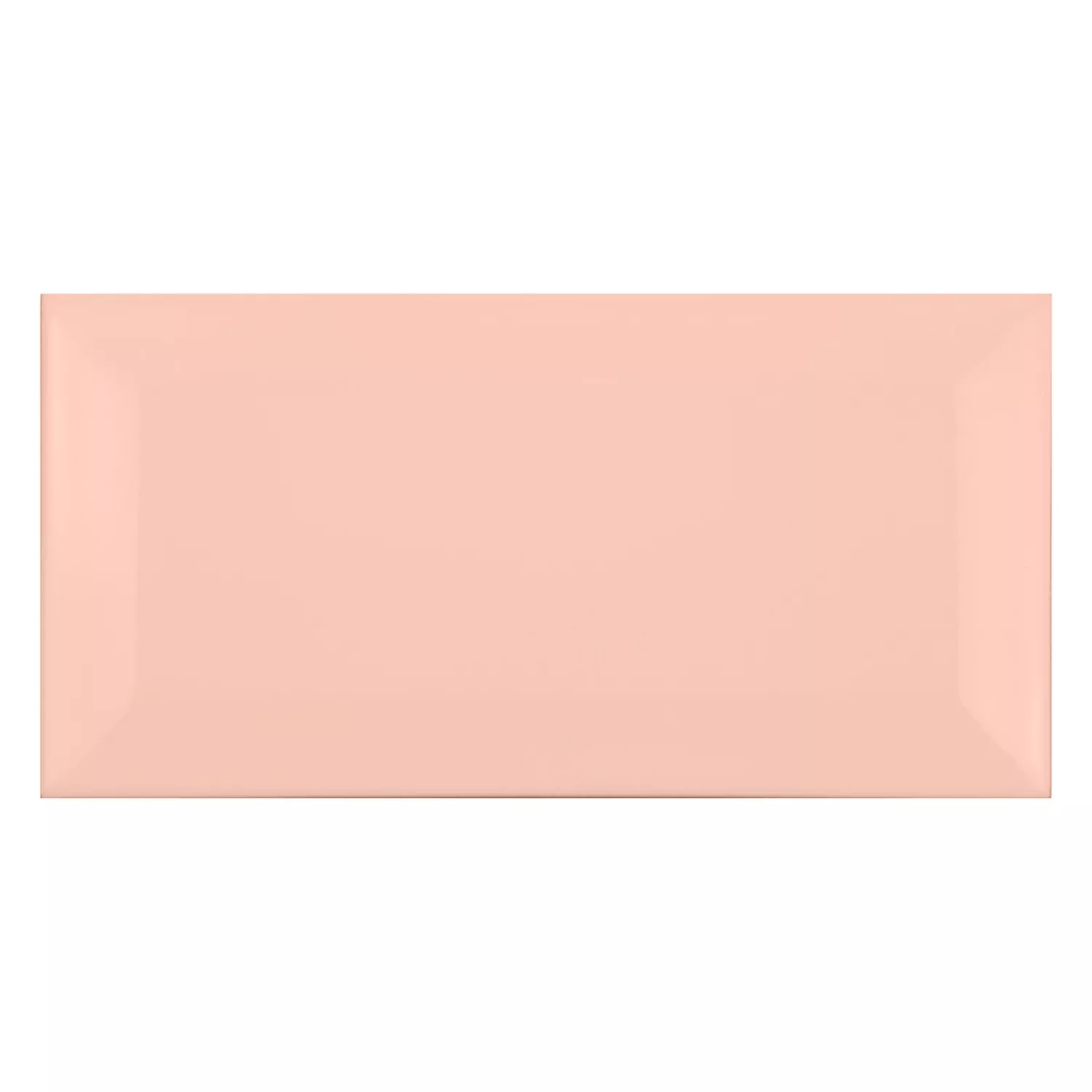 Metro tegel Oranje Mat 7,5x15 cm Met Facet Pitcox Salmon