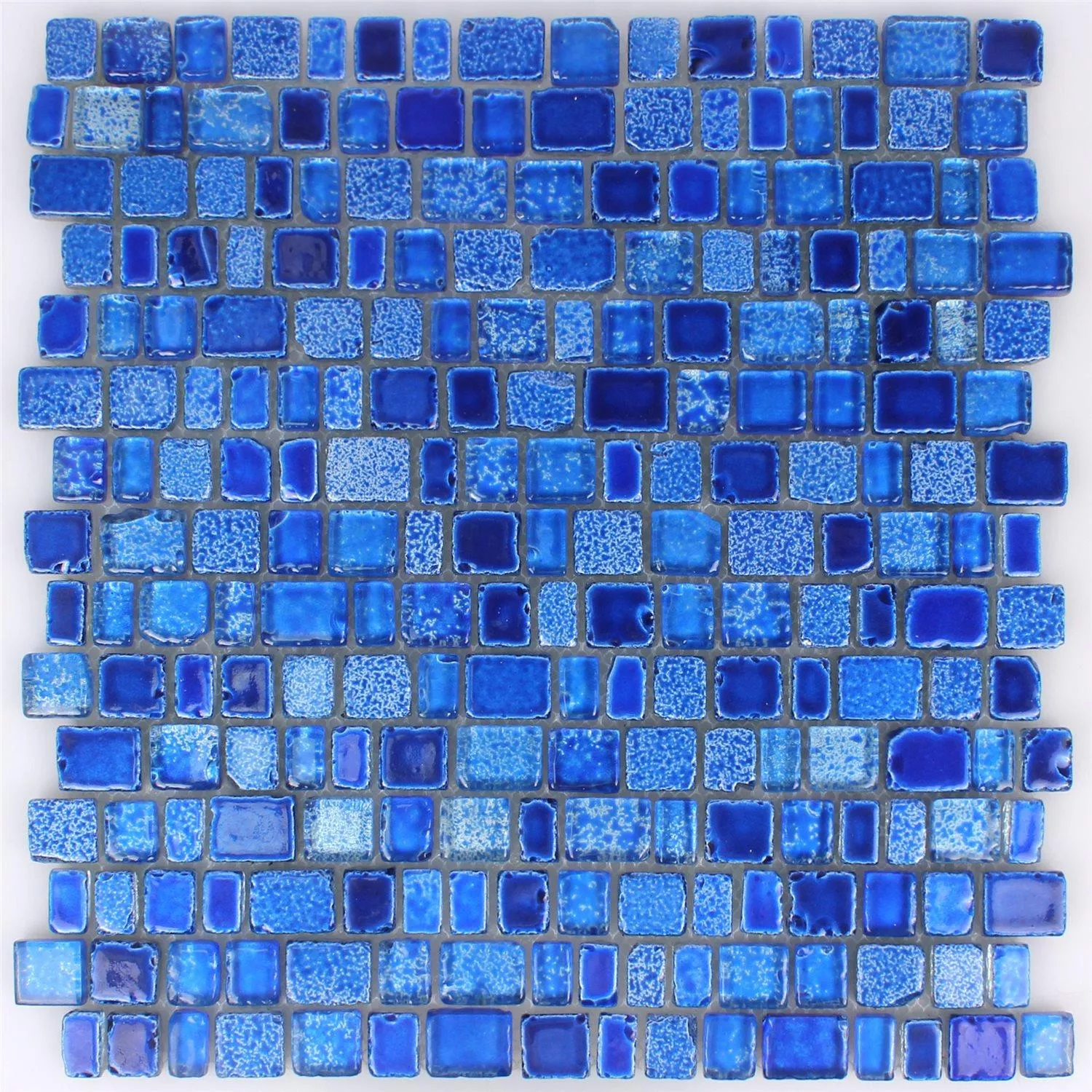 Mozaik Csempe Üveg Roxy Kék