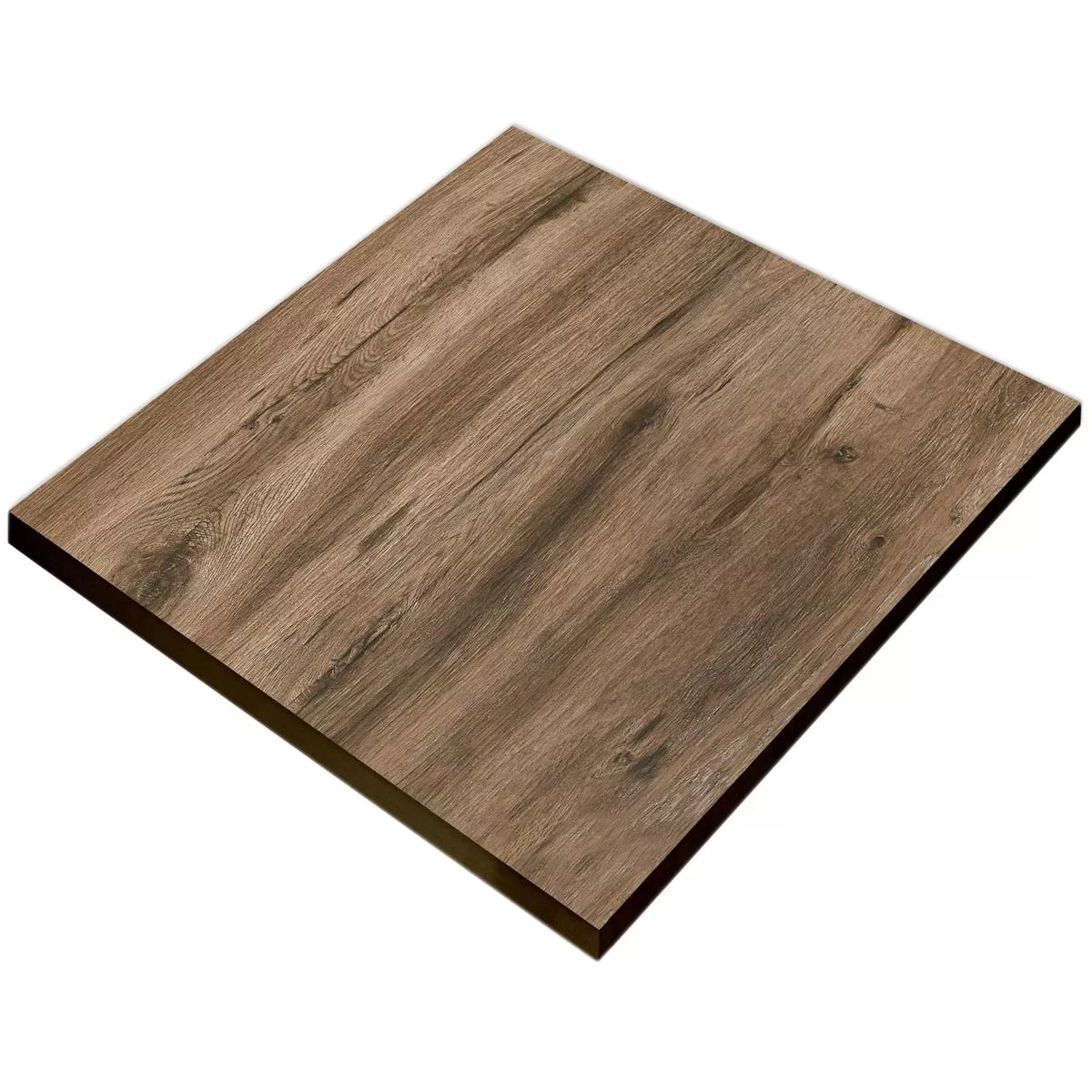 Muster Terrassenplatten Starwood Holzoptik Ebony 60x60cm