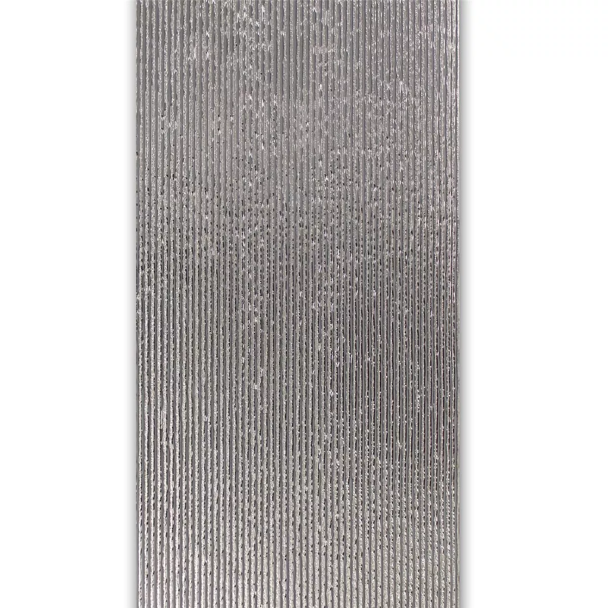 Διακόσμηση Τοίχου Πλακάκι Ασήμι 30x60cm