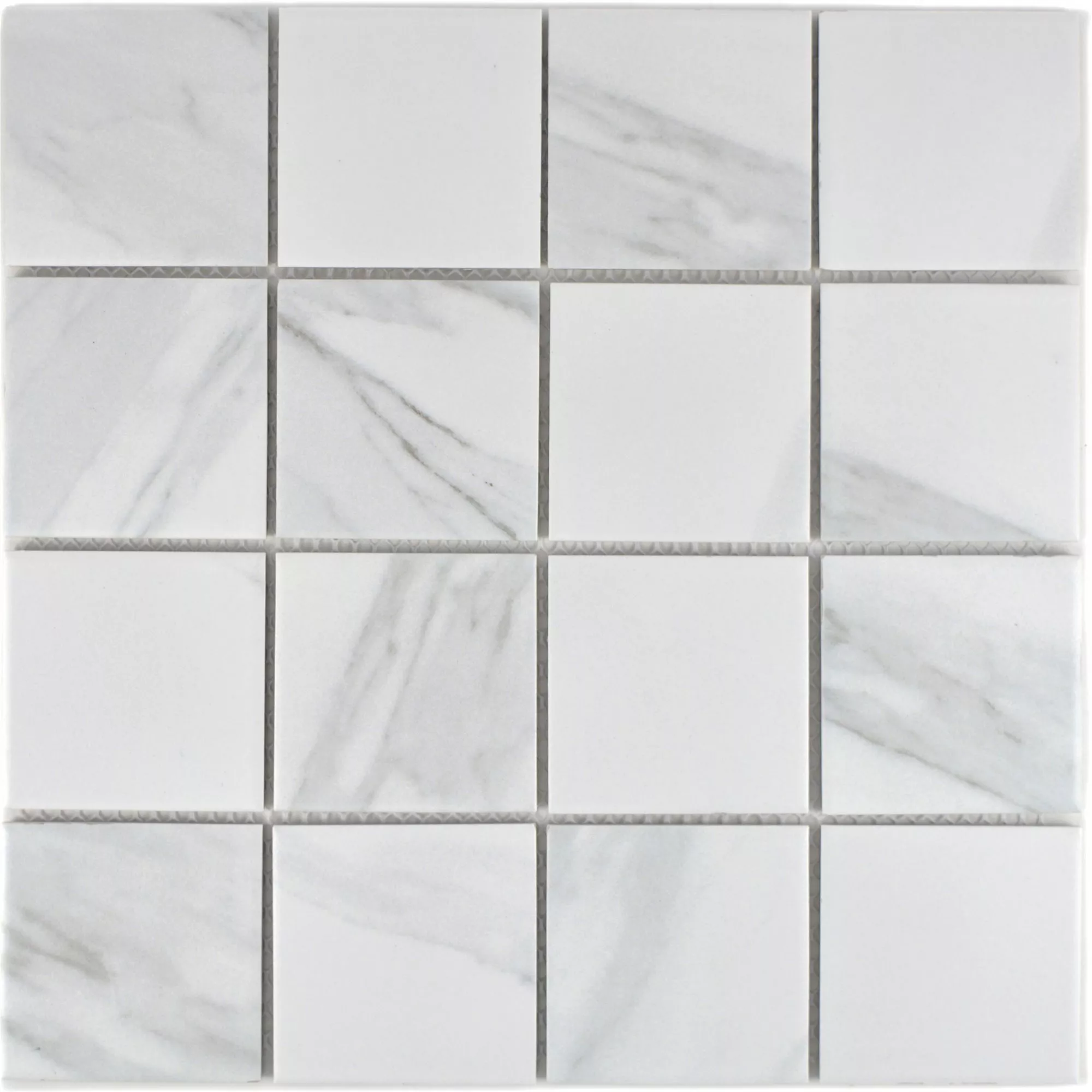 Kεραμικά Ψηφιδωτά Πλακάκια Zyrus Carrara Tετράγωνο 73