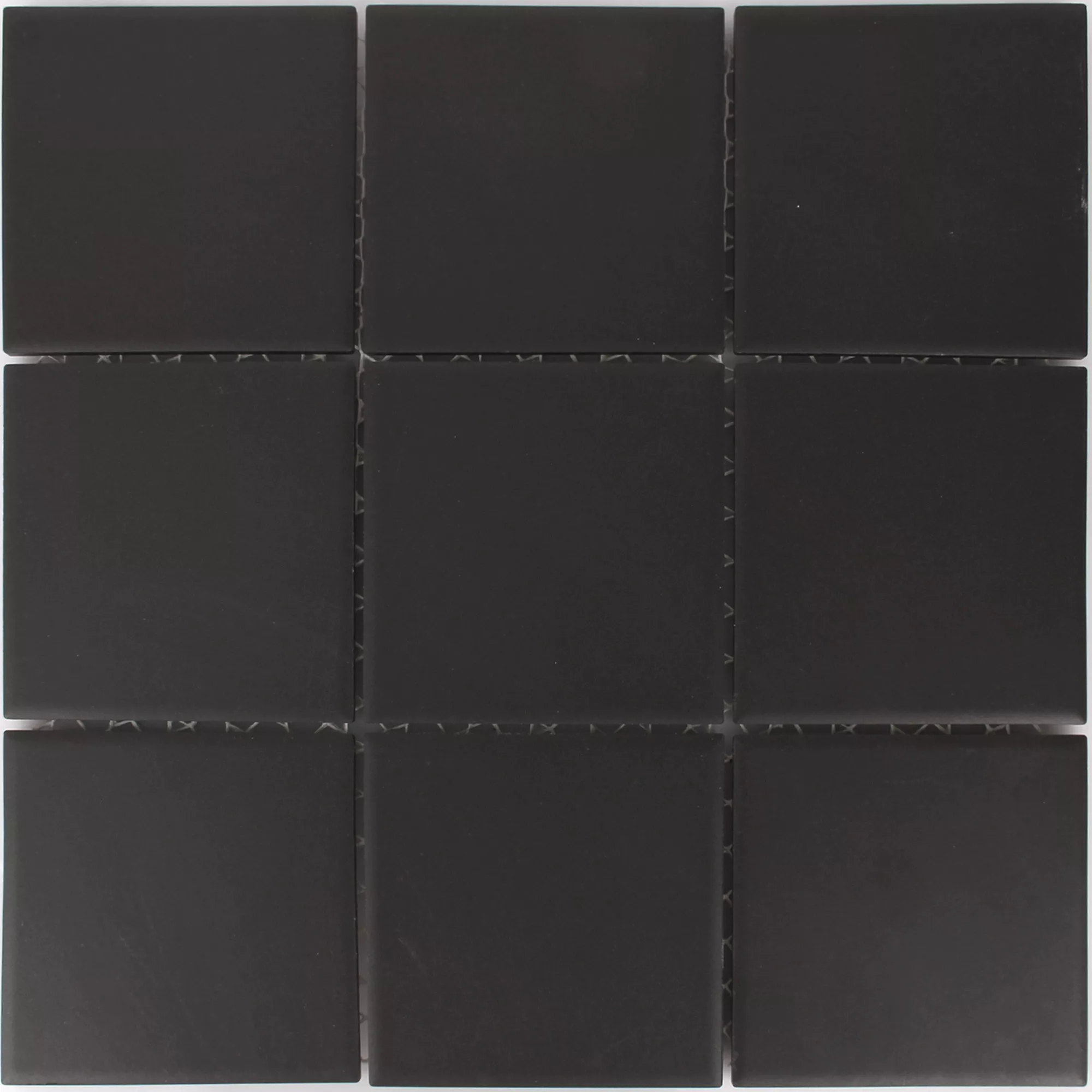 Mozaika Ceramiczna Miranda Antypoślizgowe Czarny Bez Glazury Q97