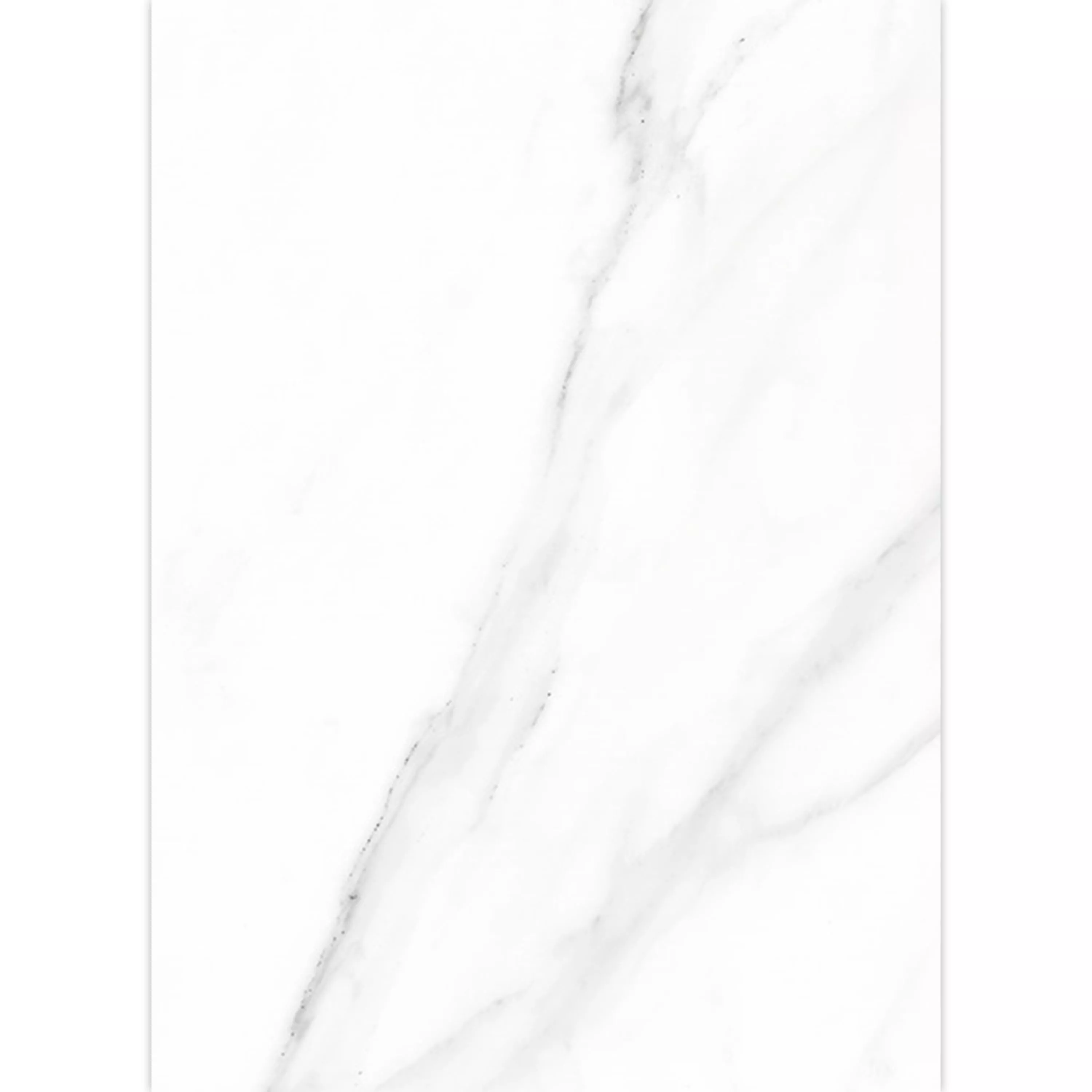 Carrelage Sol Et Mur Arcadia Marbre Optique Mat Blanc 60x120cm