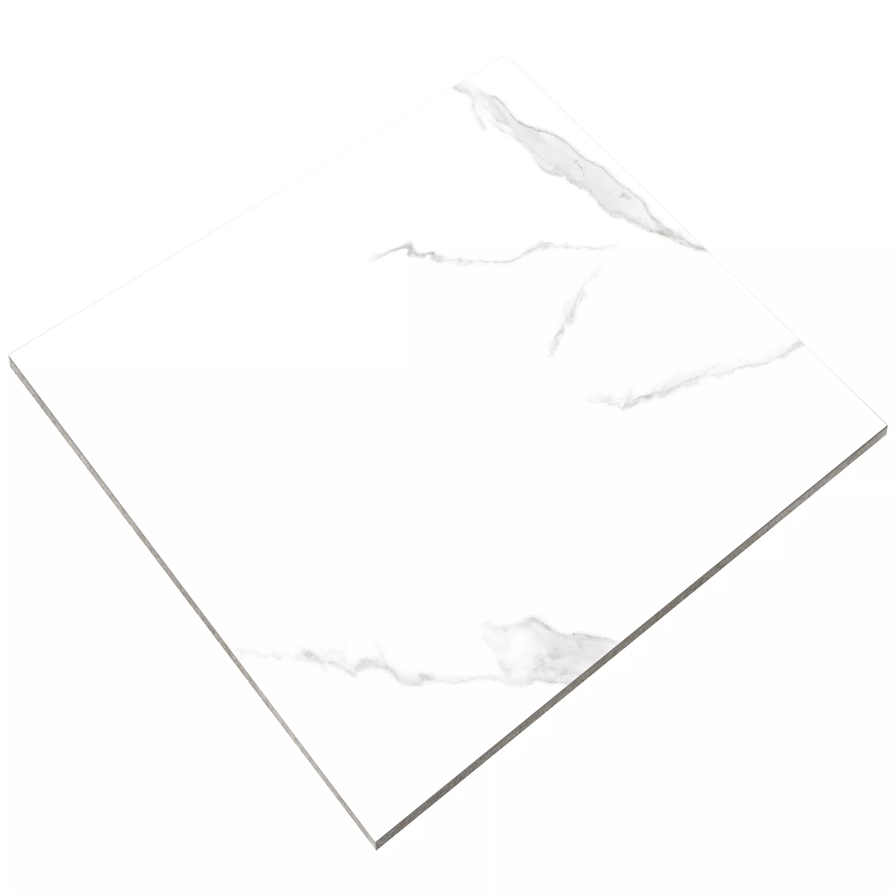 Плочки За Под Louisburg Statuario Бяло 60x60cm