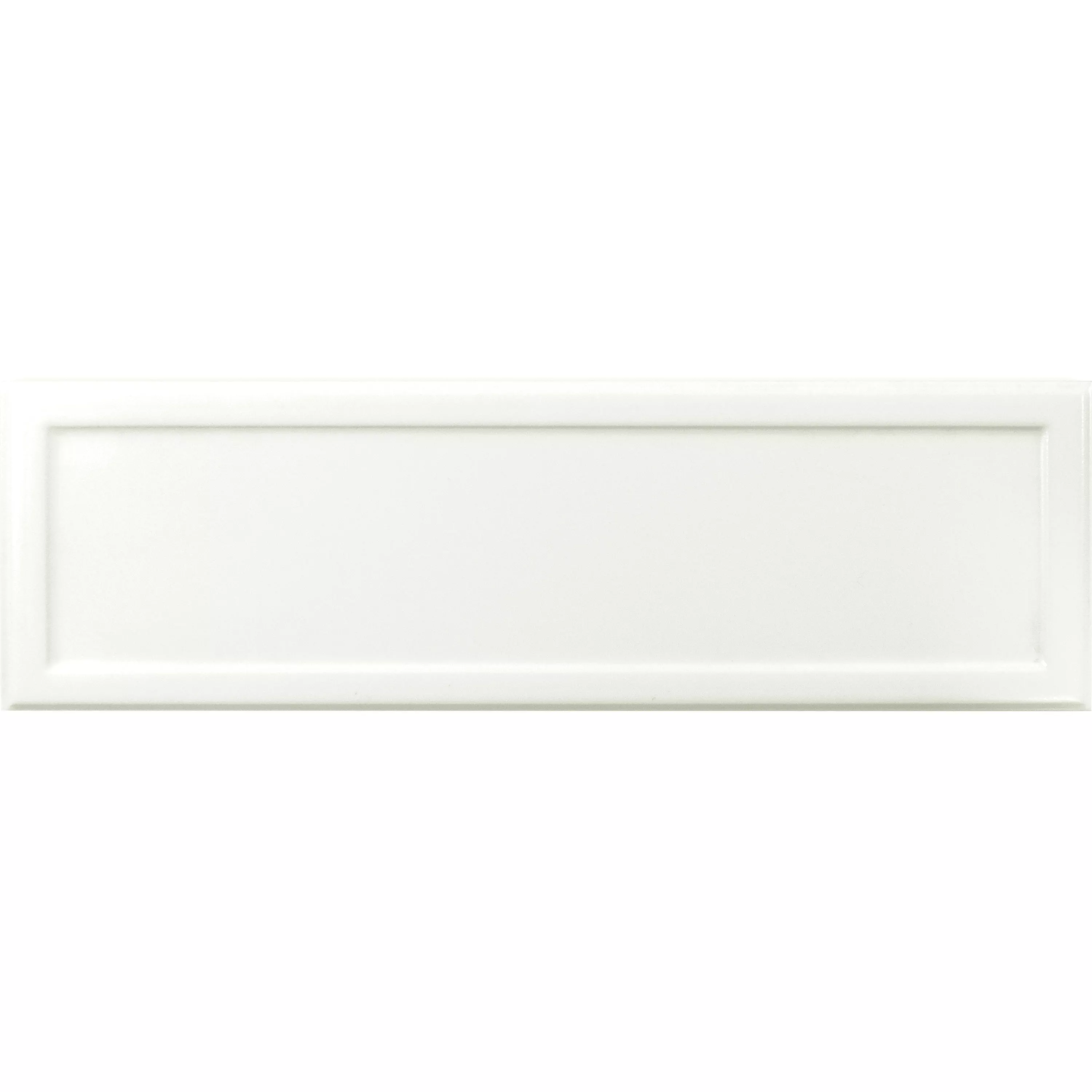 Metro Wall Tile Kennedy 10x30cm Blanc Metro Wall Tile Kennedy 10x30cm Blanc