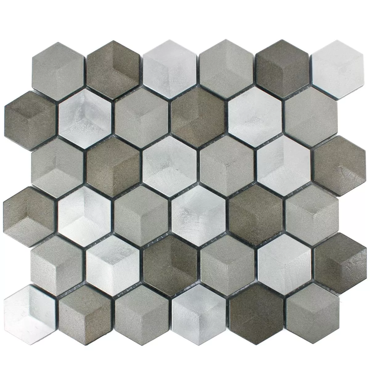 Mosaïque Carrelage Hexagone Kandilo Boue