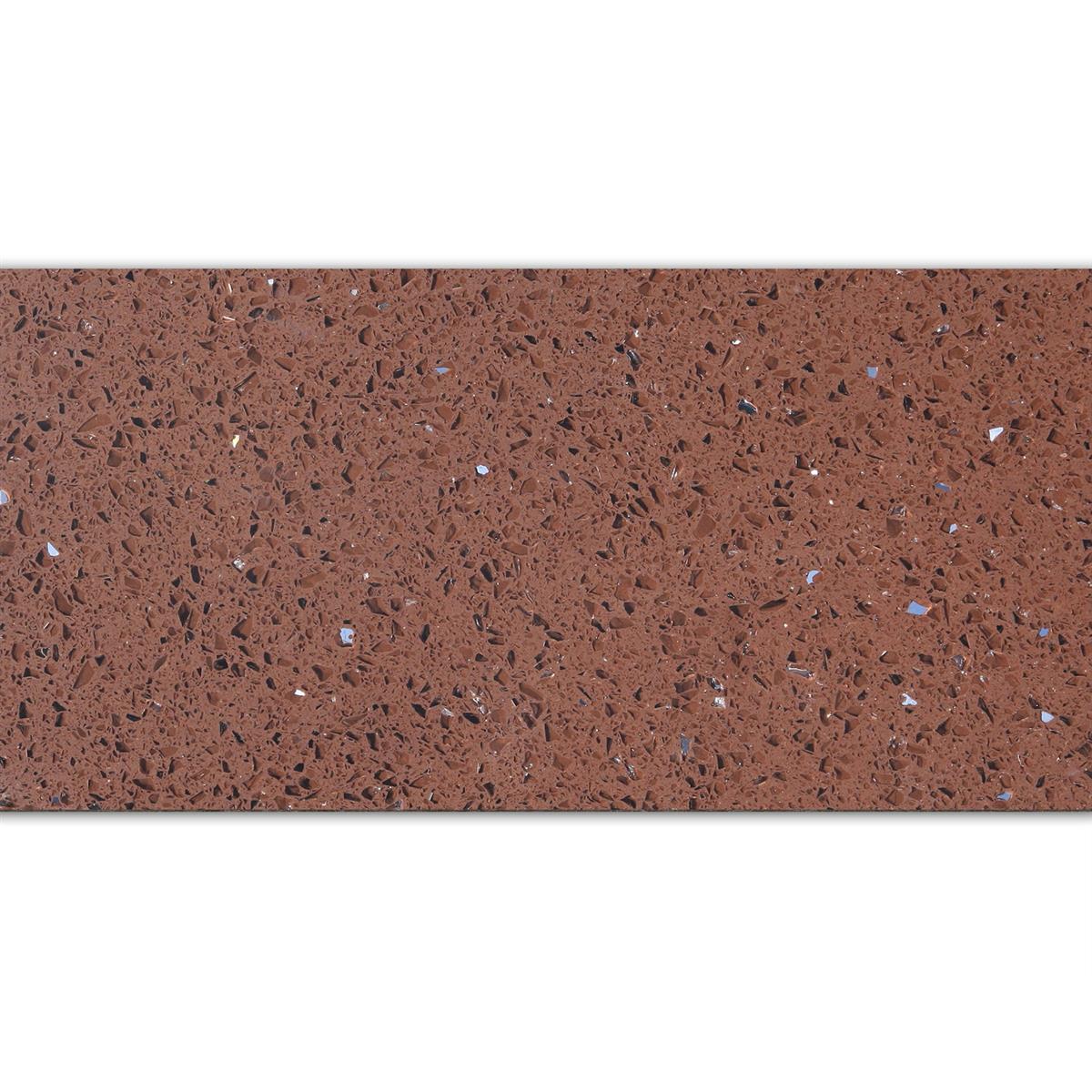 Floor Tiles Quartz Composite Brown 30x60cm