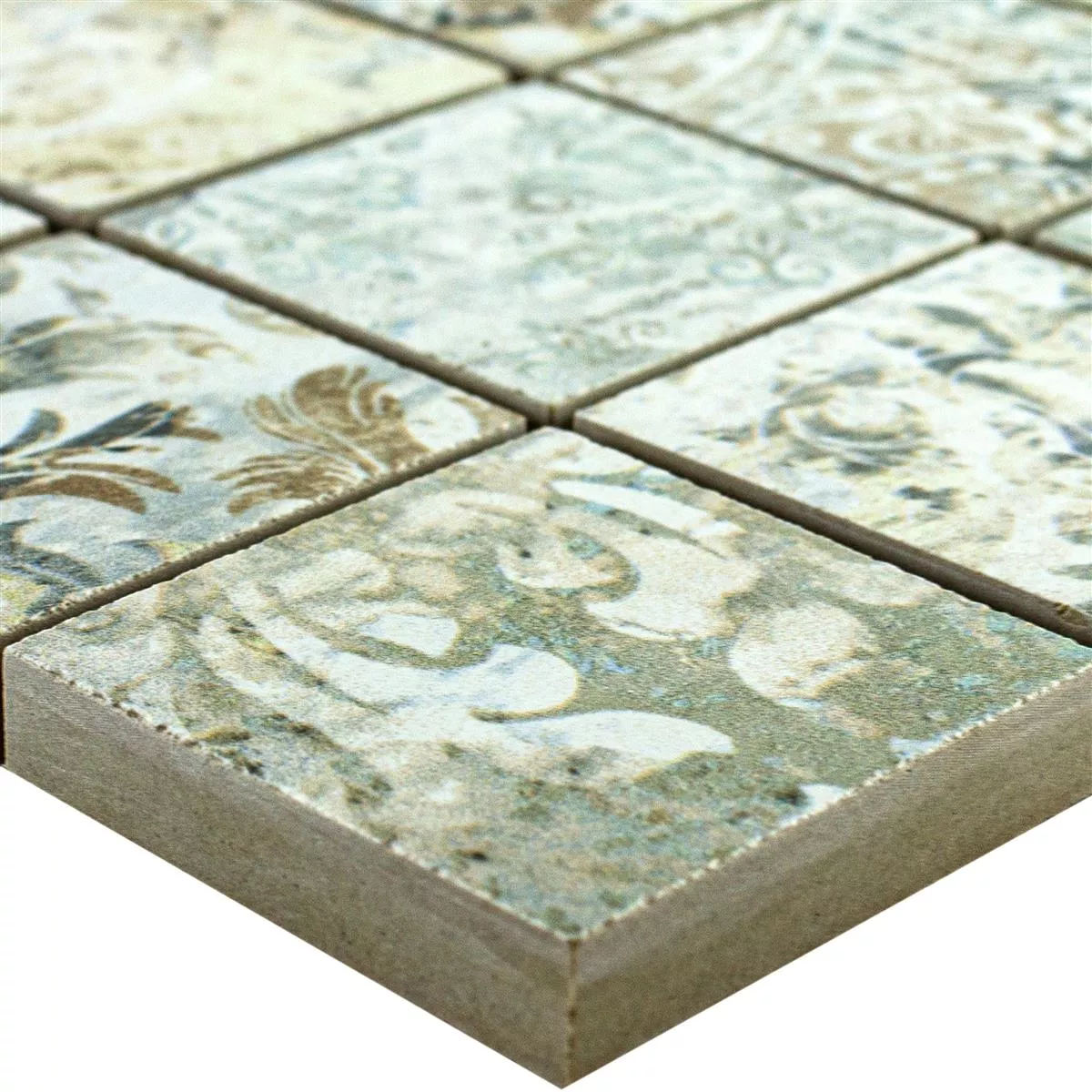Céramique Mosaïque Carrelage Bellona Effet Coloré 47x47mm Céramique Mosaïque Carrelage Bellona Effet Coloré 47x47mm