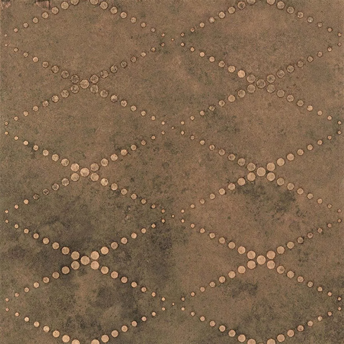 Floor Tiles Chicago Metal Optic Bronze R9 - 18,5x18,5cm - 2 Floor Tiles Chicago Metal Optic Bronze R9 - 18,5x18,5cm - 2