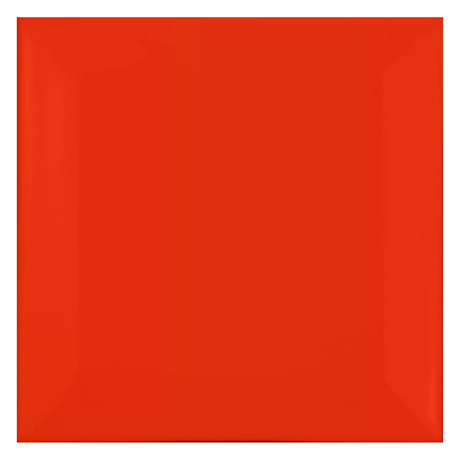 Metro tegel Rood Mat 10x10 cm Met Facet Catarina Rojo