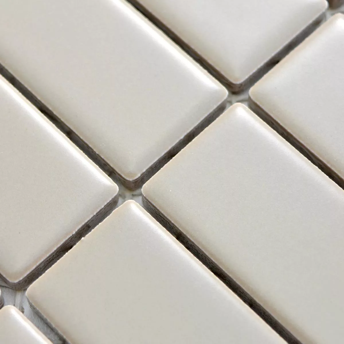 Sample Ceramic Mosaic Tiles Adrian Mud Mat Rectangle