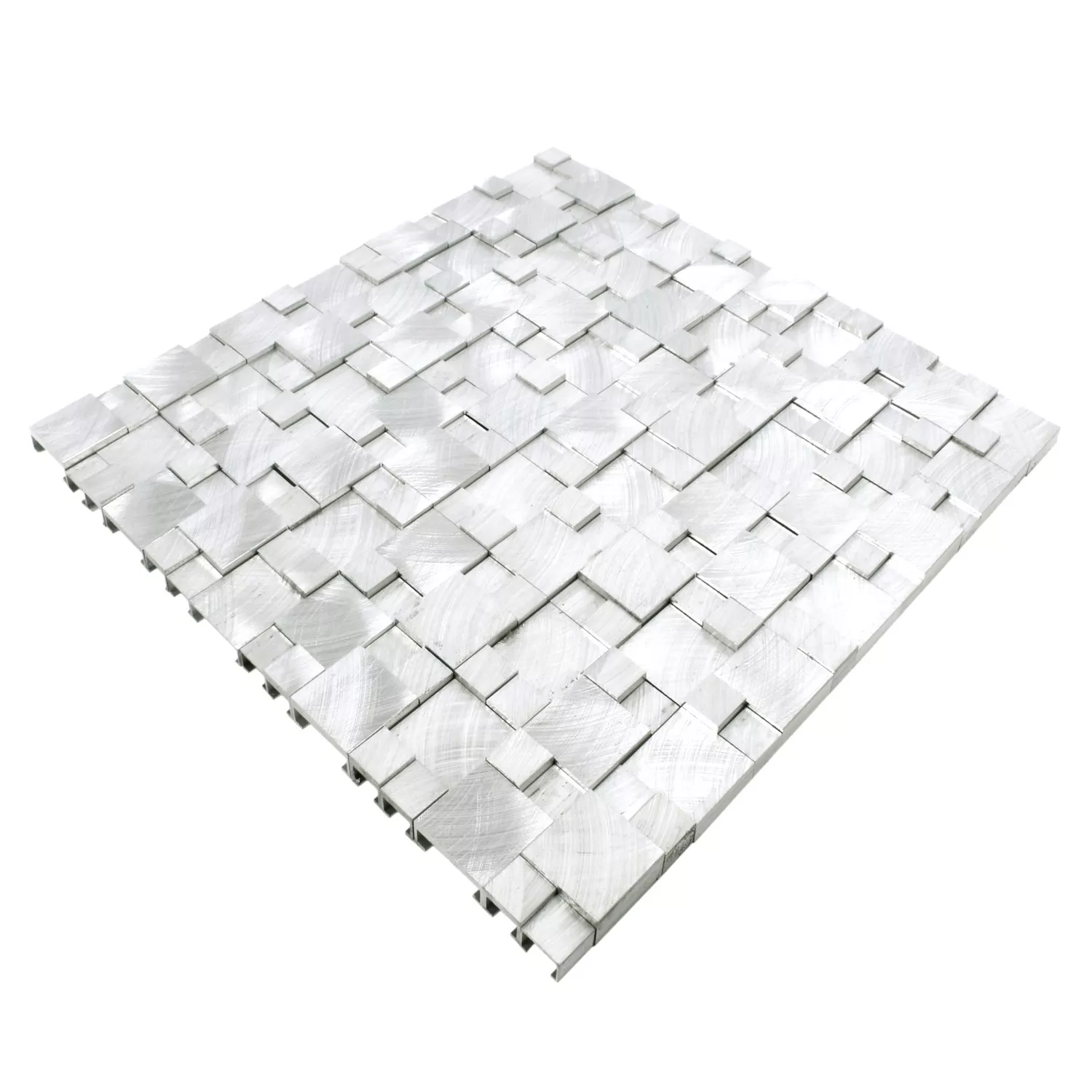 Mosaikkfliser Aluminium Jerica 3D