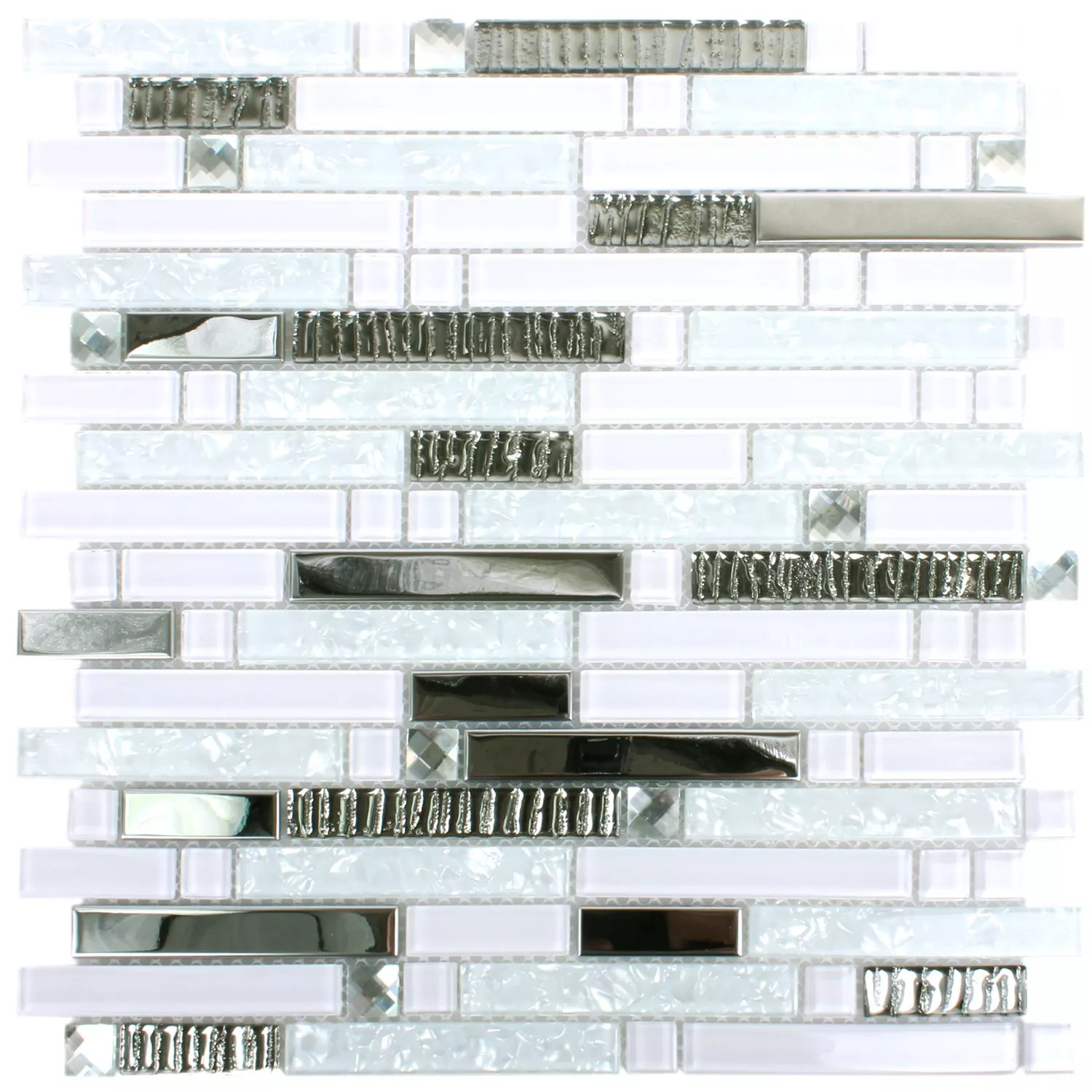 Mozaika Admont Biały Diament Pattern