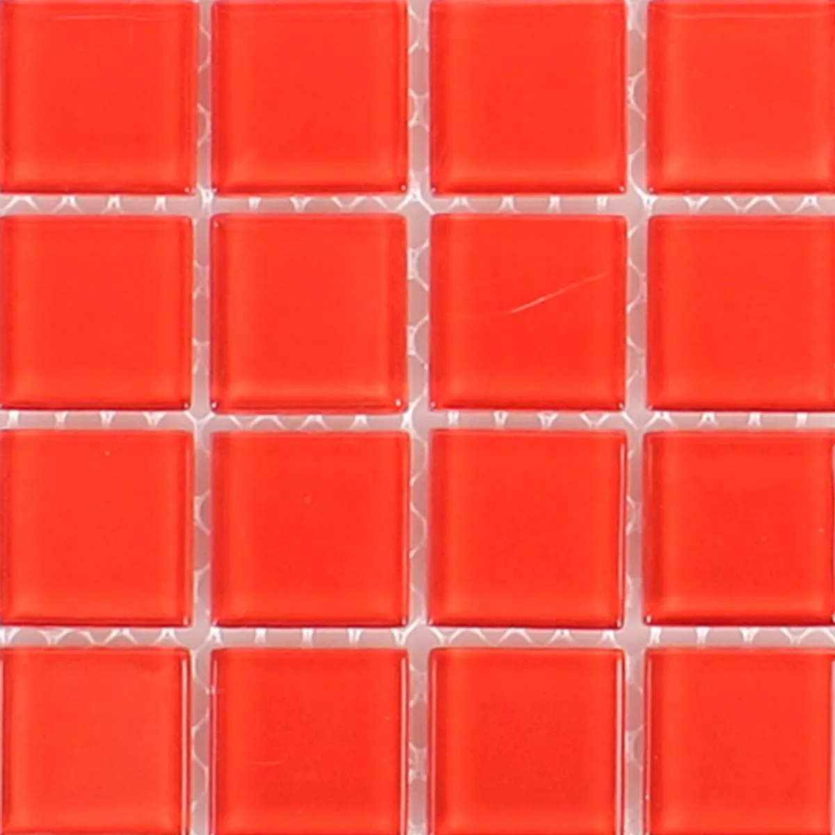 Model din Mozaic De Sticlă Gresie Florida Roșu