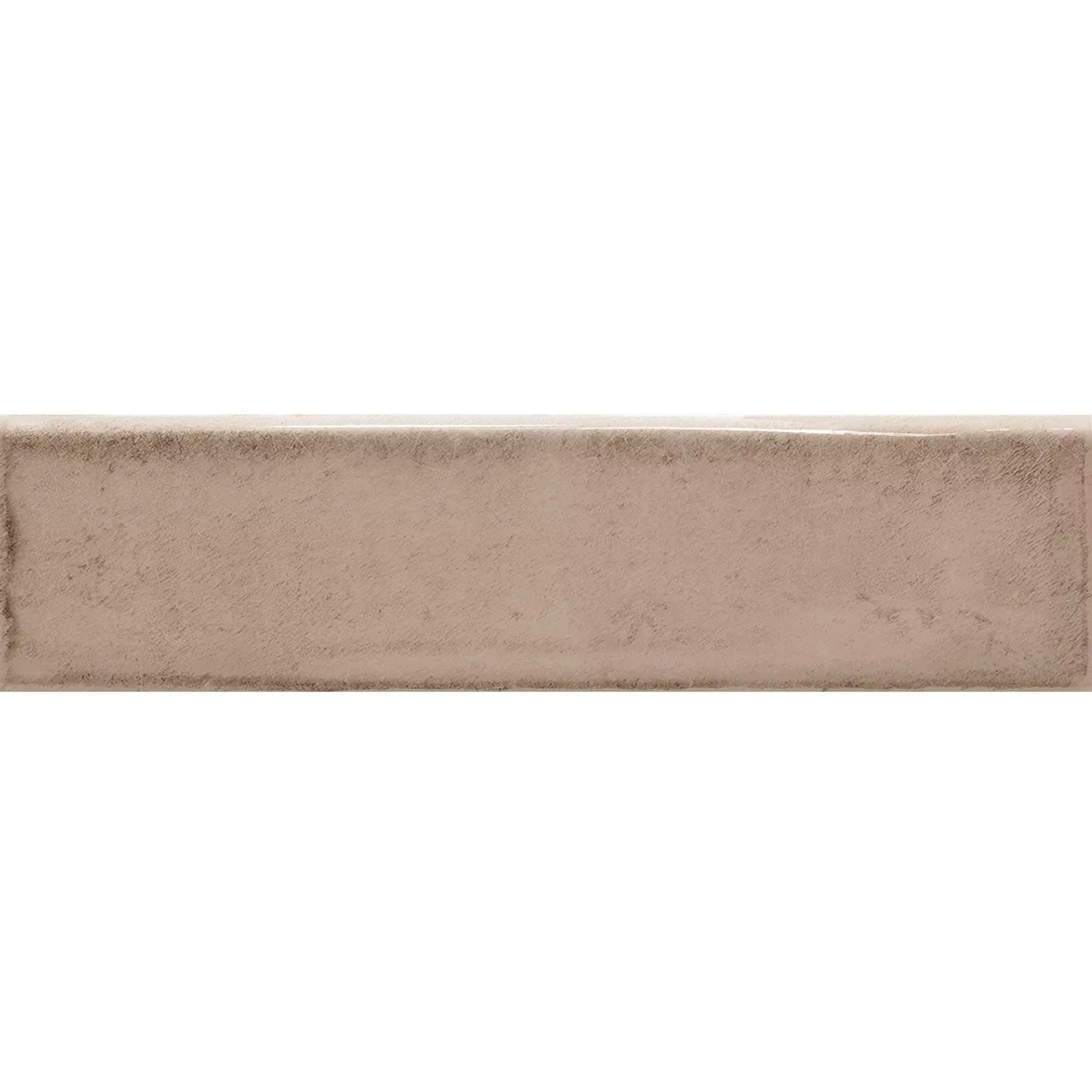 Wall Tiles Maestro Waved Glossy Light Brown 7,5x30cm Wall Tiles Maestro Waved Glossy Light Brown 7,5x30cm