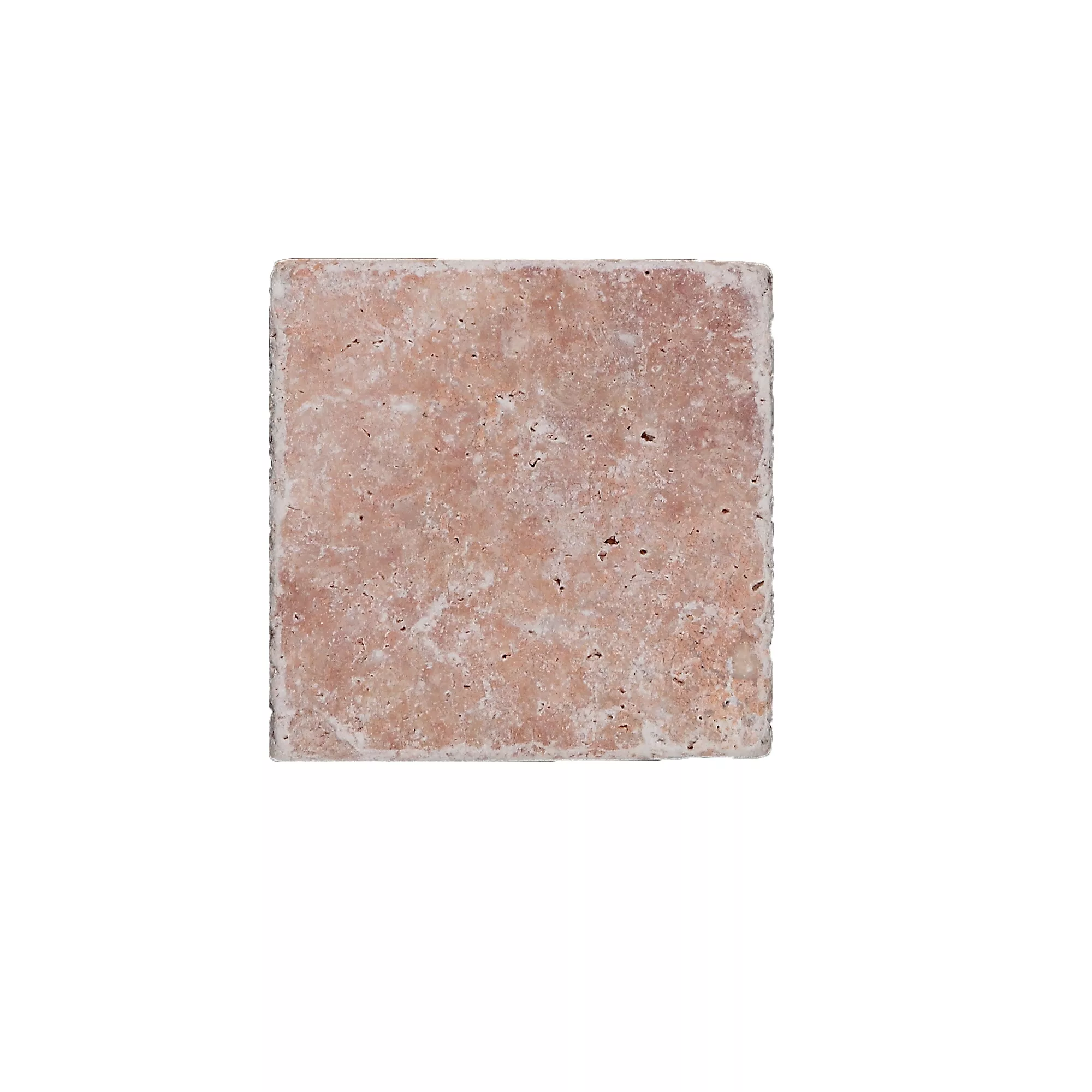 Natursteinfliesen Travertin Usantos Rosso 10x10cm Natursteinfliesen Travertin Usantos Rosso 10x10cm