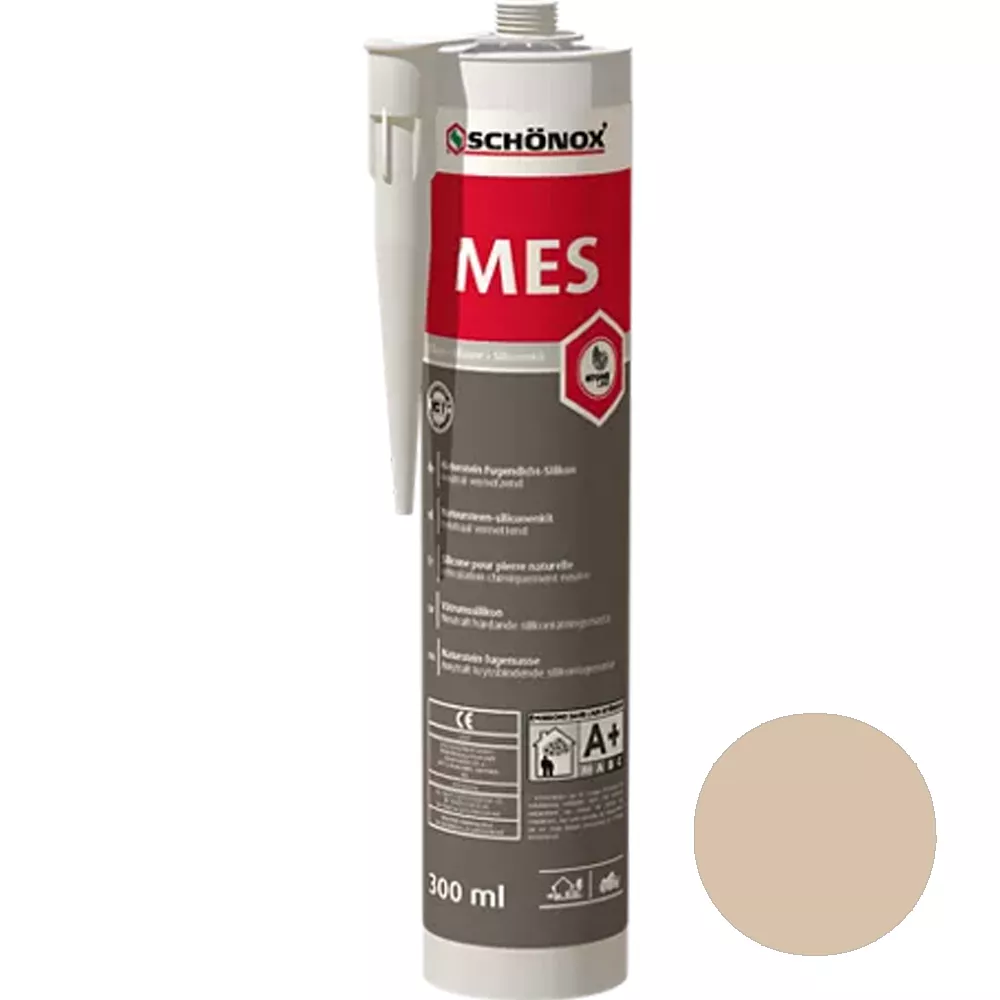 Schönox MES Marble Joint Sealant Silicone Jura Beige 300ml Schönox MES Marble Joint Sealant Silicone Jura Beige 300ml